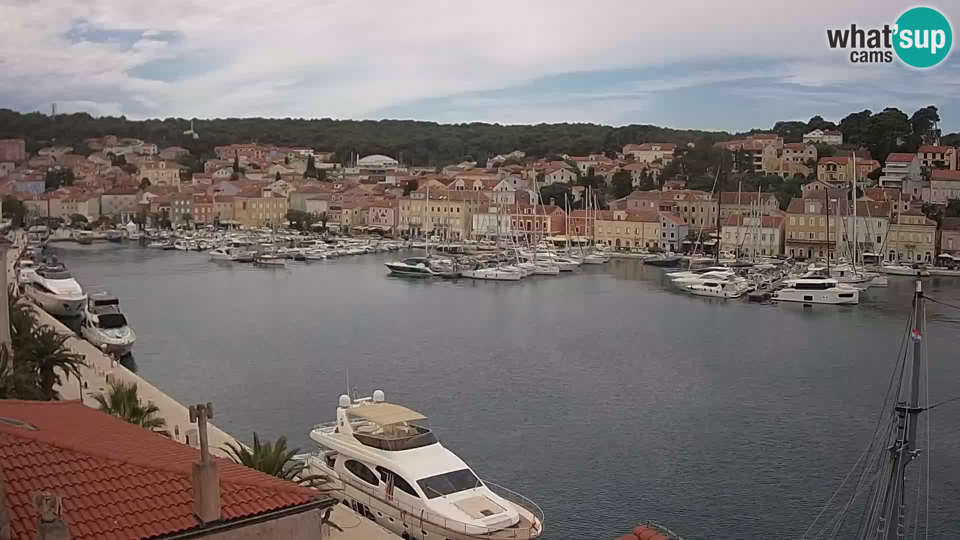 Webkamera Mali Lošinj Riva Lošinjskih kapetana