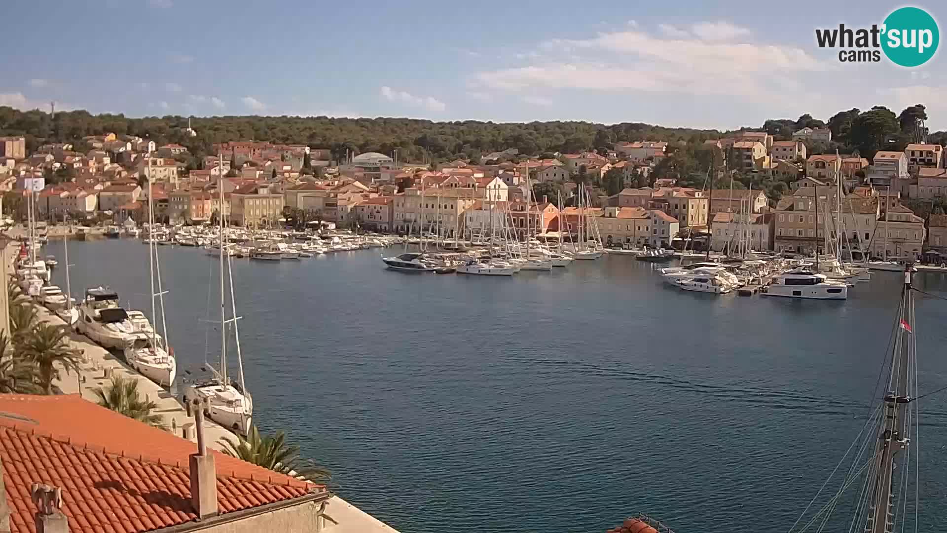 Webcam Mali Lošinj Riva Lošinjskih kapetana