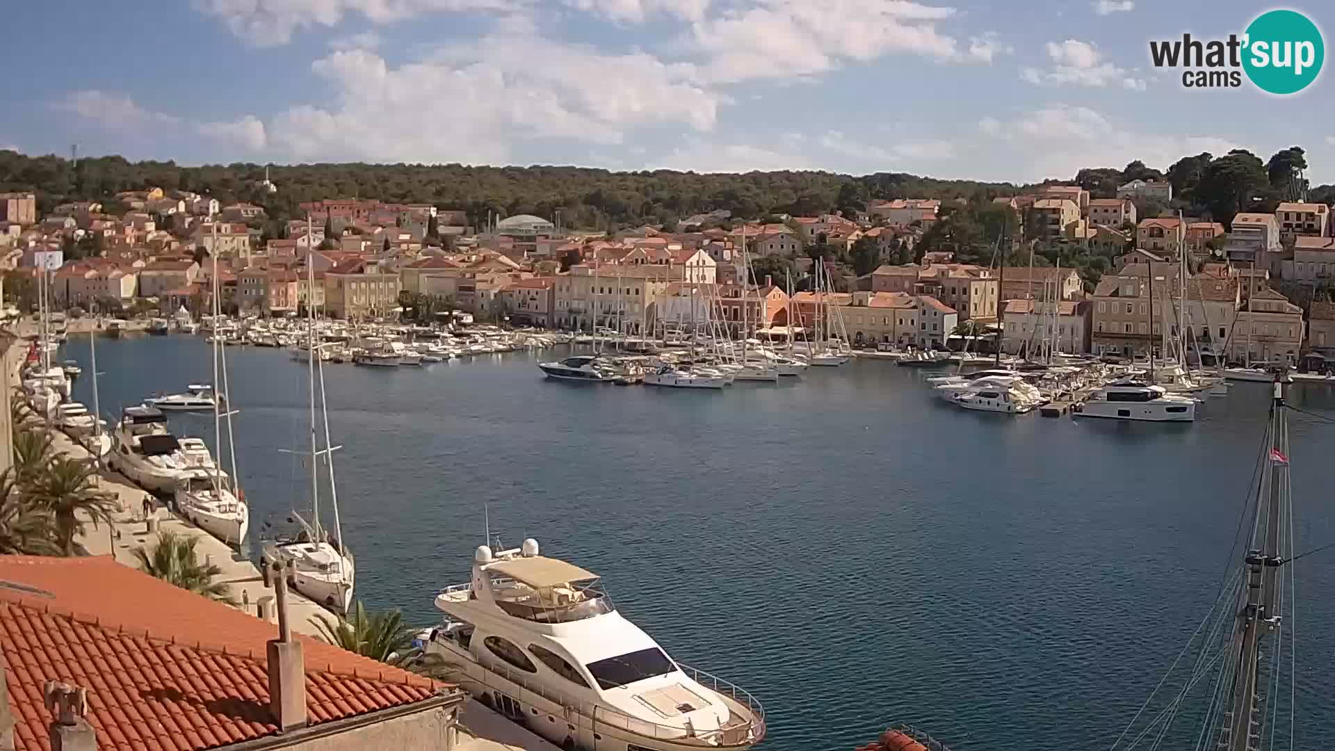 Webkamera Mali Lošinj Riva Lošinjskih kapetana