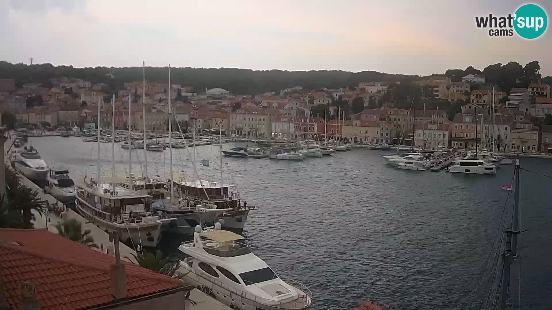 Webcam live – Lussinpiccolo – Riva dei capitani di Lussinpiccolo