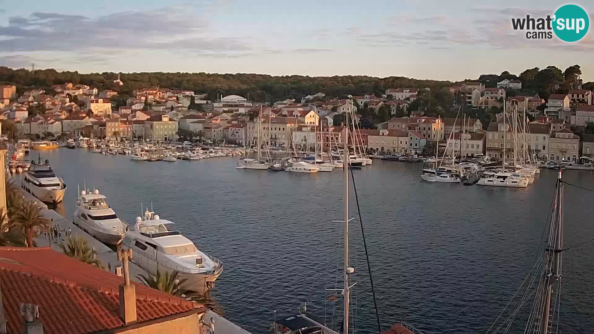 Webcam Live – Mali Lošinj – Riva Lošinjskih kapetana