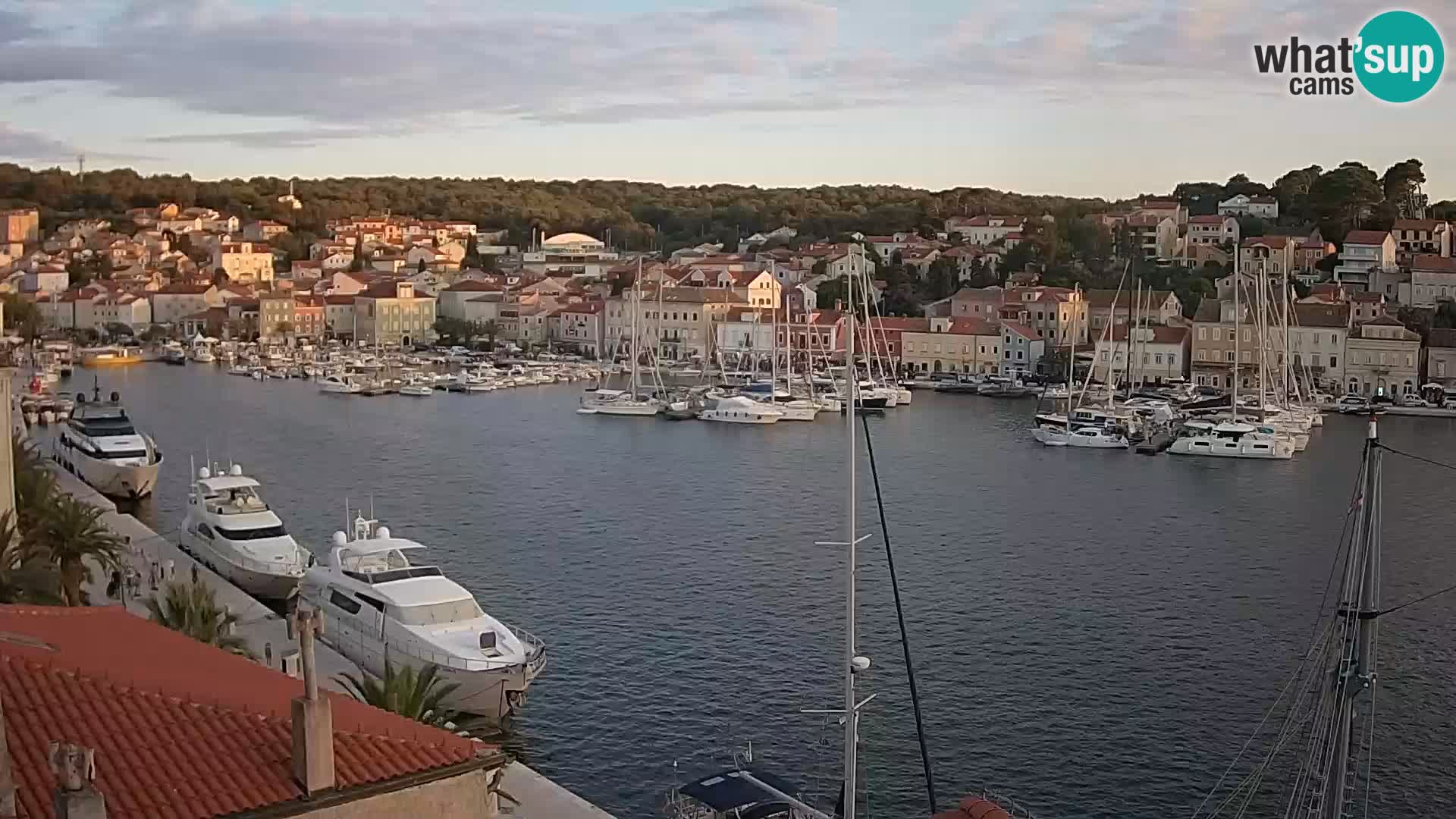 Webkamera Mali Lošinj Riva Lošinjskih kapetana