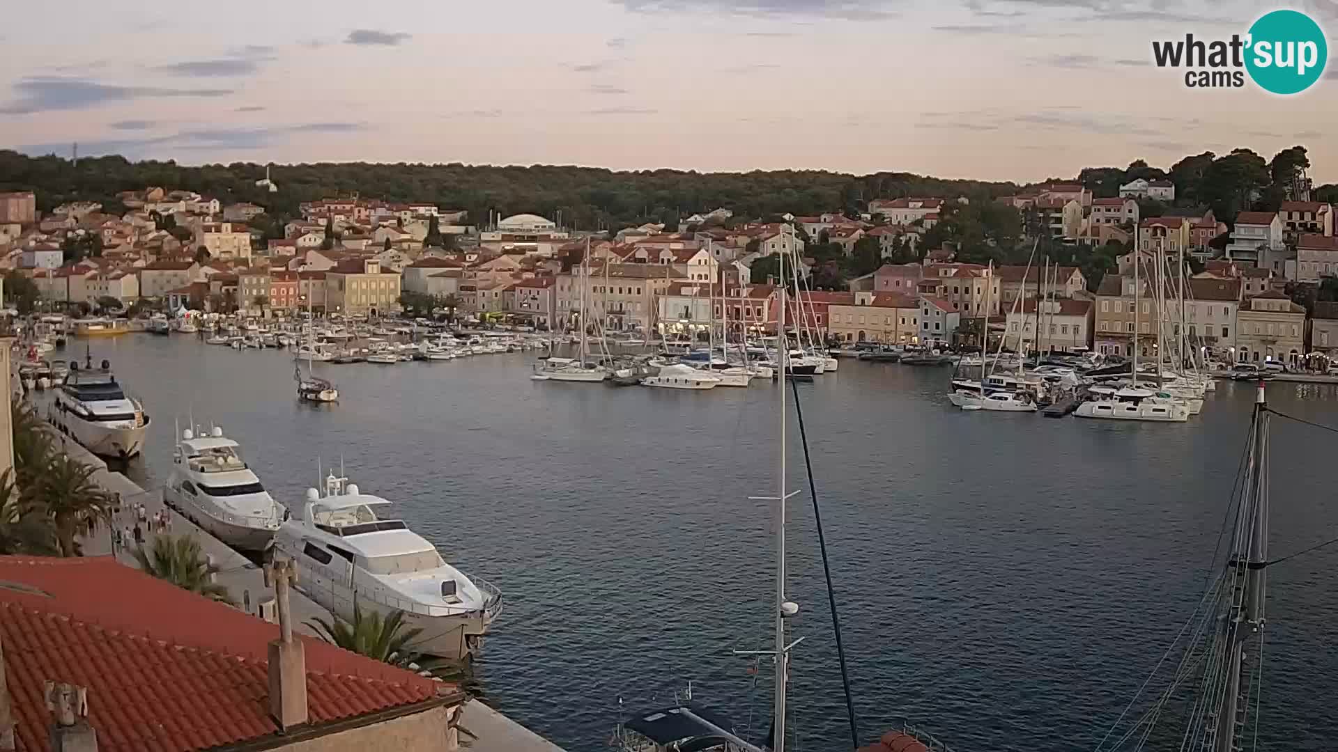 Webkamera Mali Lošinj Riva Lošinjskih kapetana