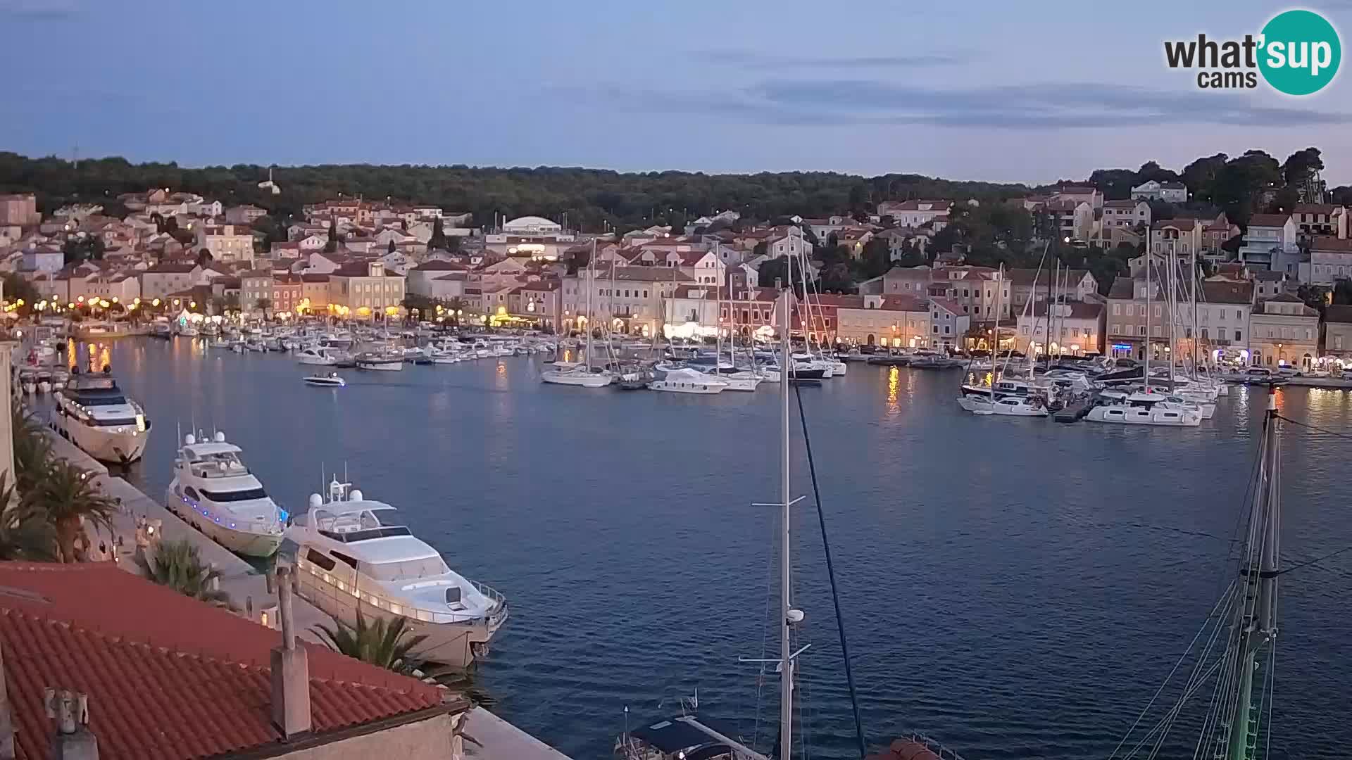 Webkamera Mali Lošinj Riva Lošinjskih kapetana