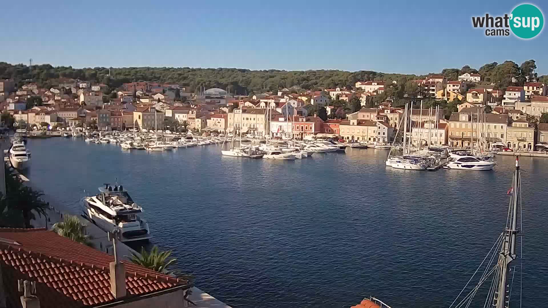 Webcam Live – Mali Lošinj – Riva Lošinjskih kapetana