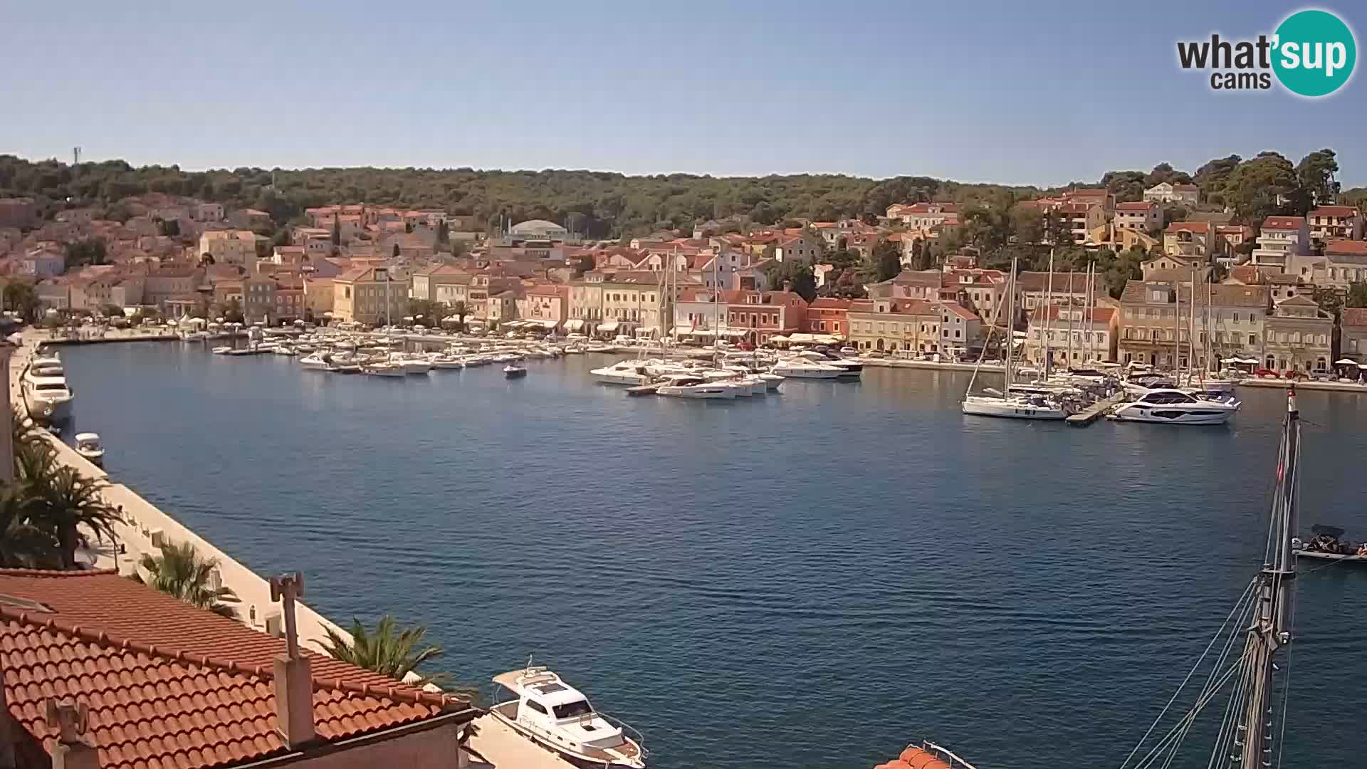 Webcam Live – Mali Lošinj – Riva Lošinjskih kapetana