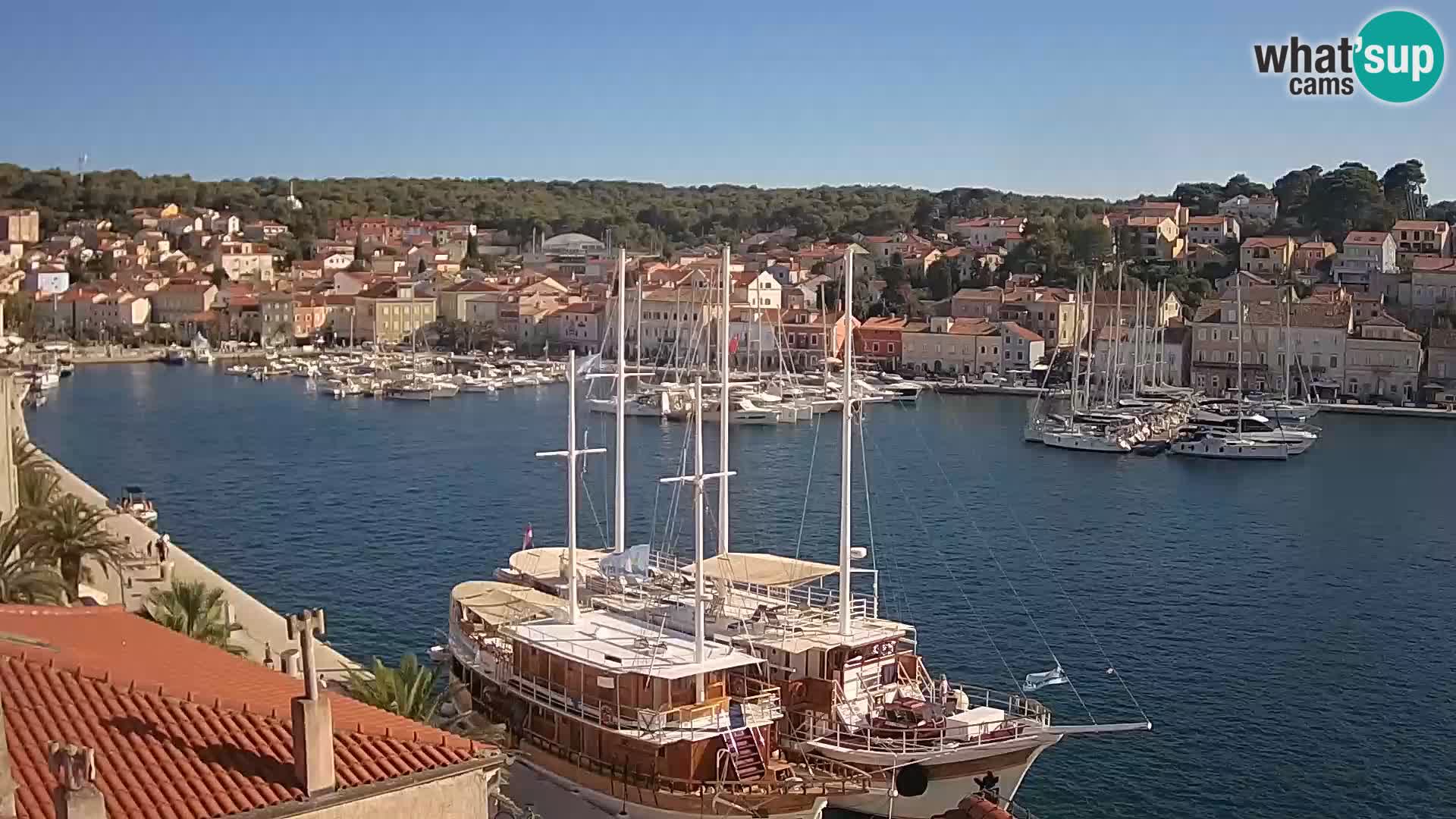 Webcam Live – Mali Lošinj – Riva Lošinjskih kapetana