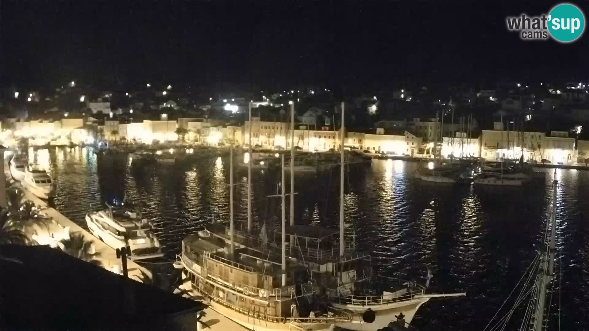 Spletna kamera Mali Lošinj Riva Lošinjskih kapitanov