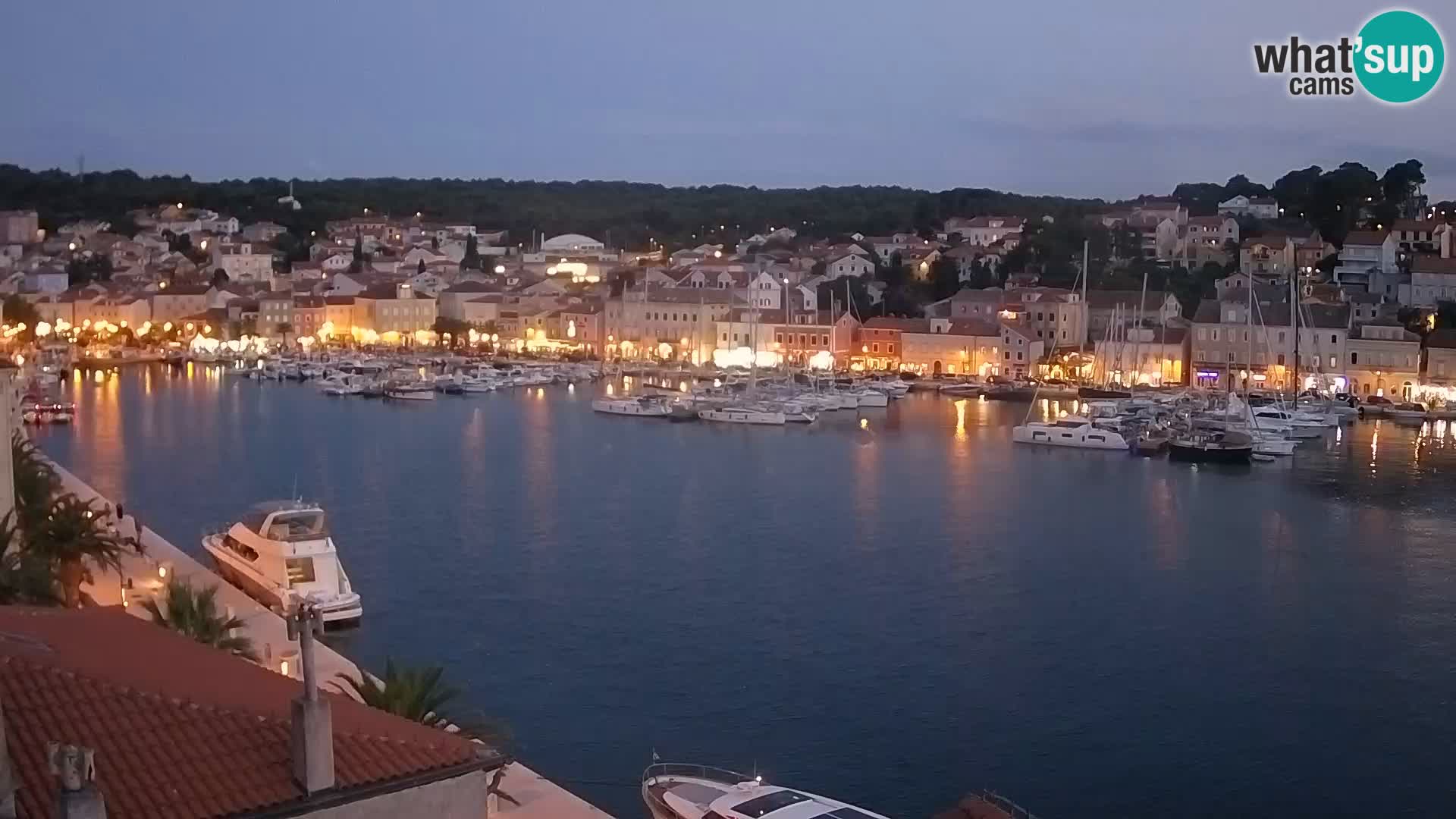 Webcam Mali Lošinj Riva Lošinjskih kapetana