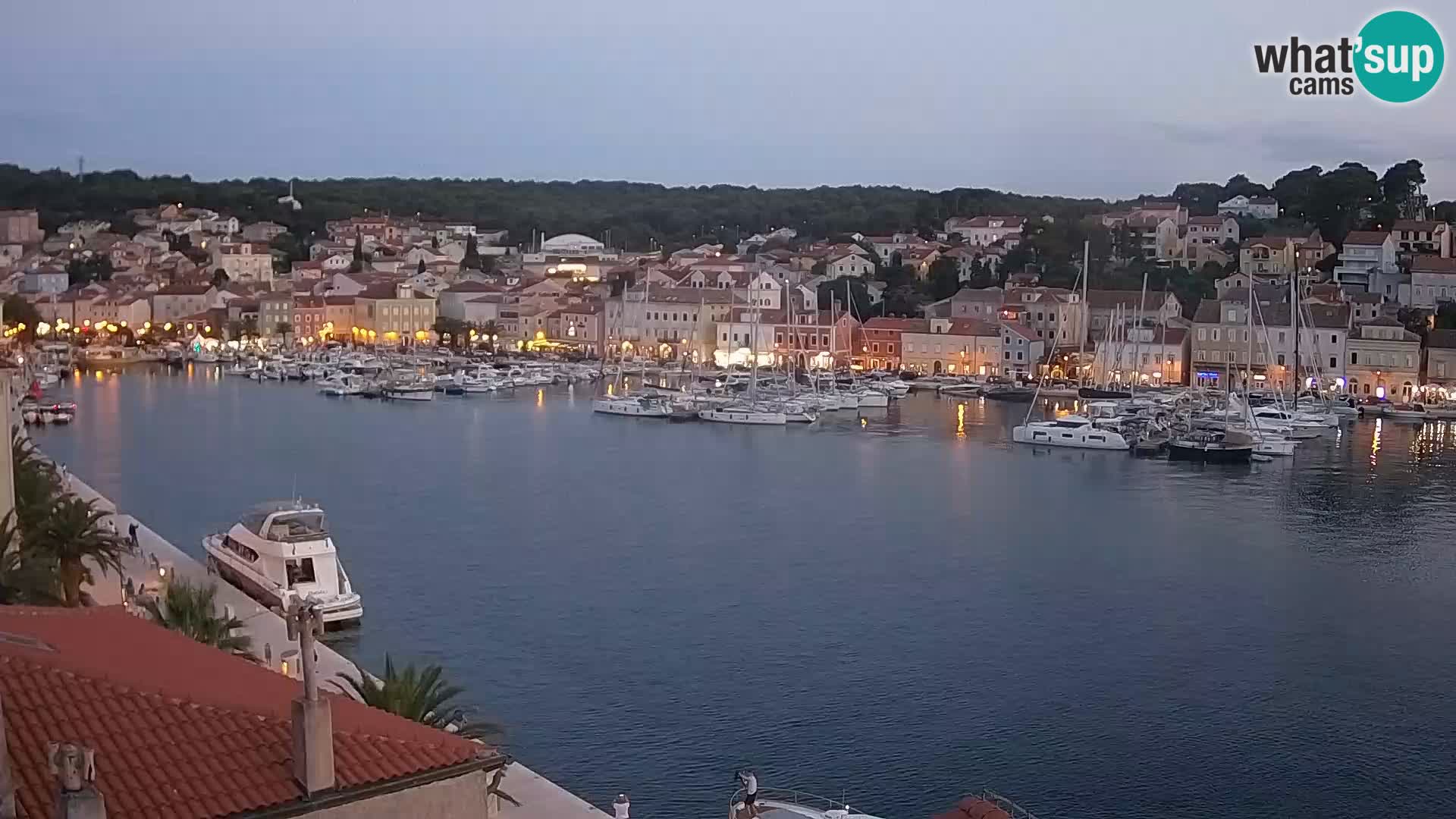 Webcam Live Mali Lošinj – Riva Lošinjskih kapetana