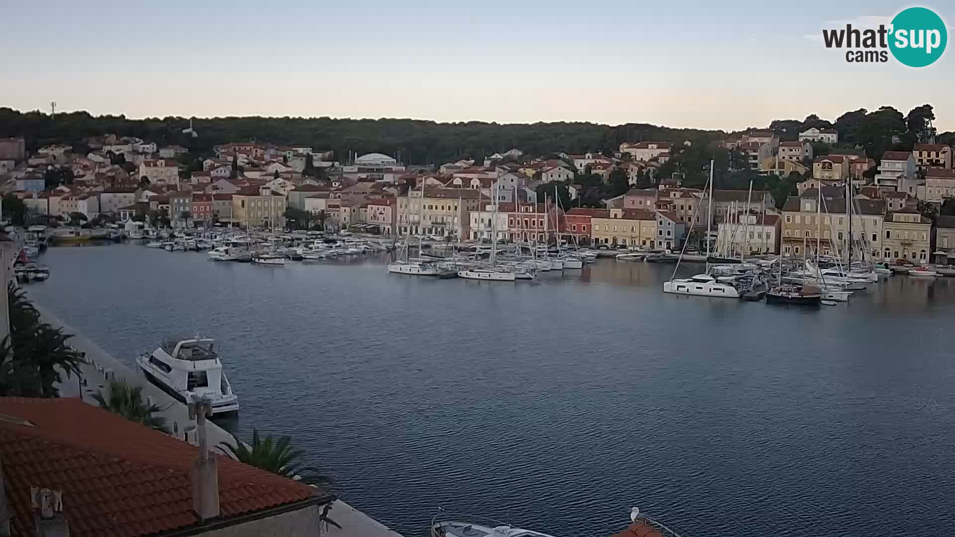 Webcam Live Mali Lošinj – Riva Lošinjskih kapetana