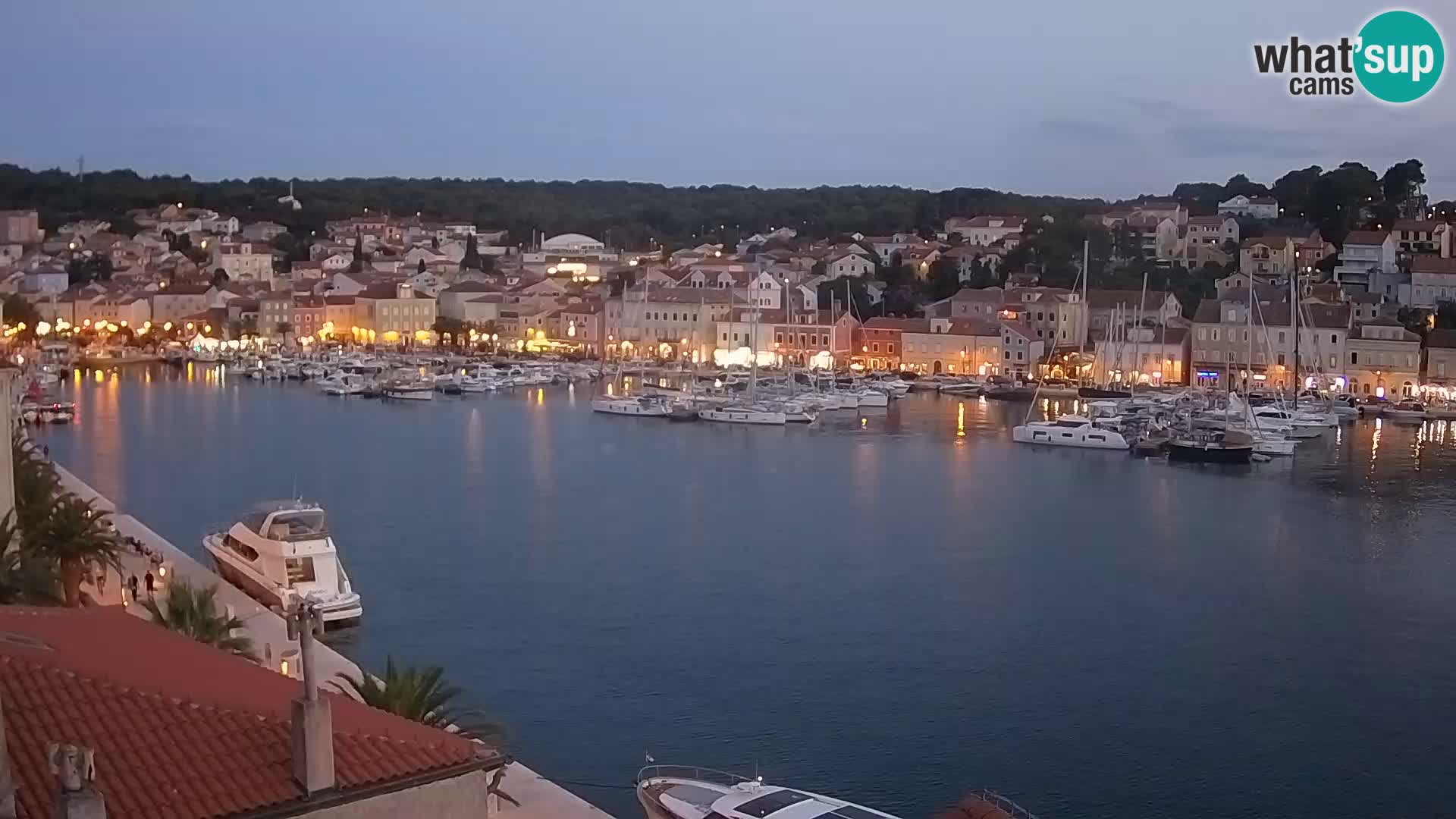 Webkamera Mali Lošinj Riva Lošinjskih kapetana