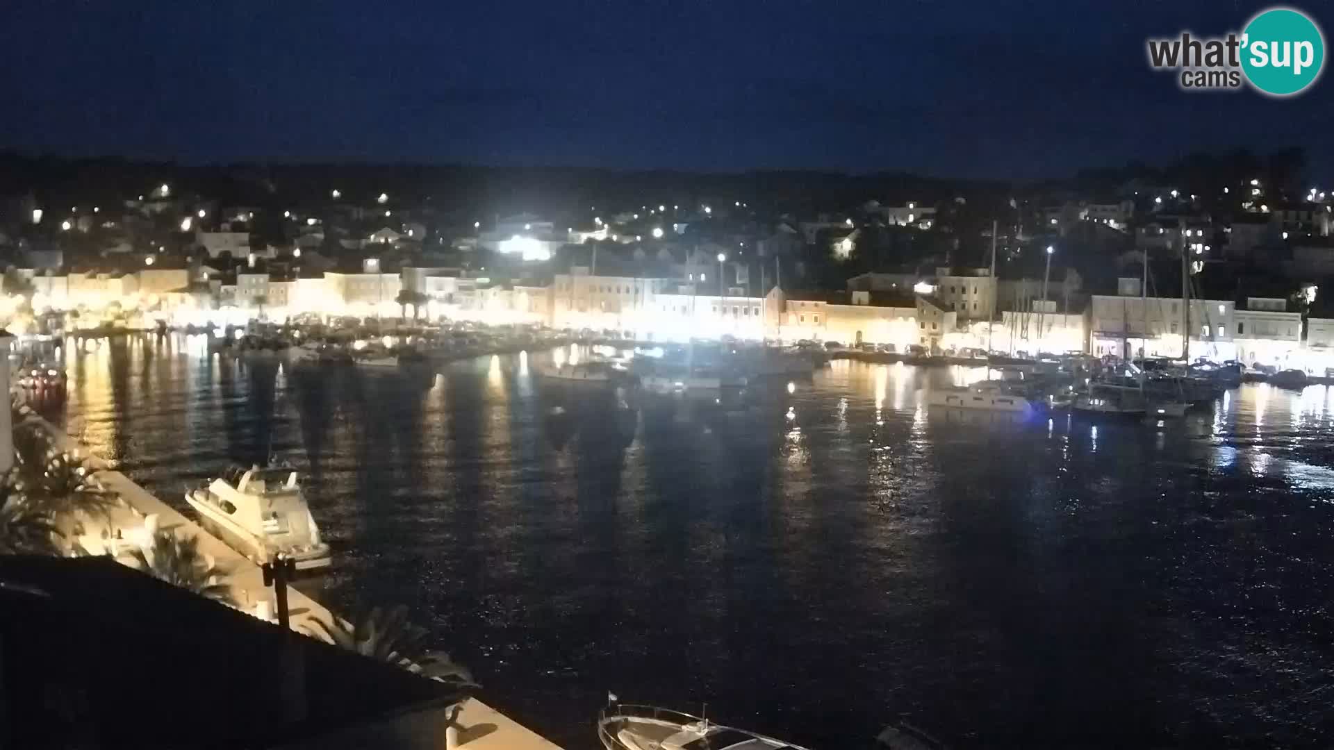 Spletna kamera Mali Lošinj Riva Lošinjskih kapitanov