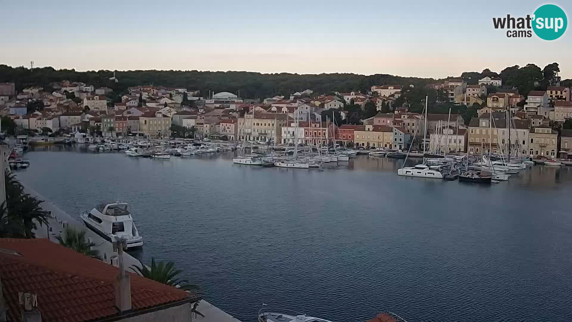 Webkamera Mali Lošinj Riva Lošinjskih kapetana