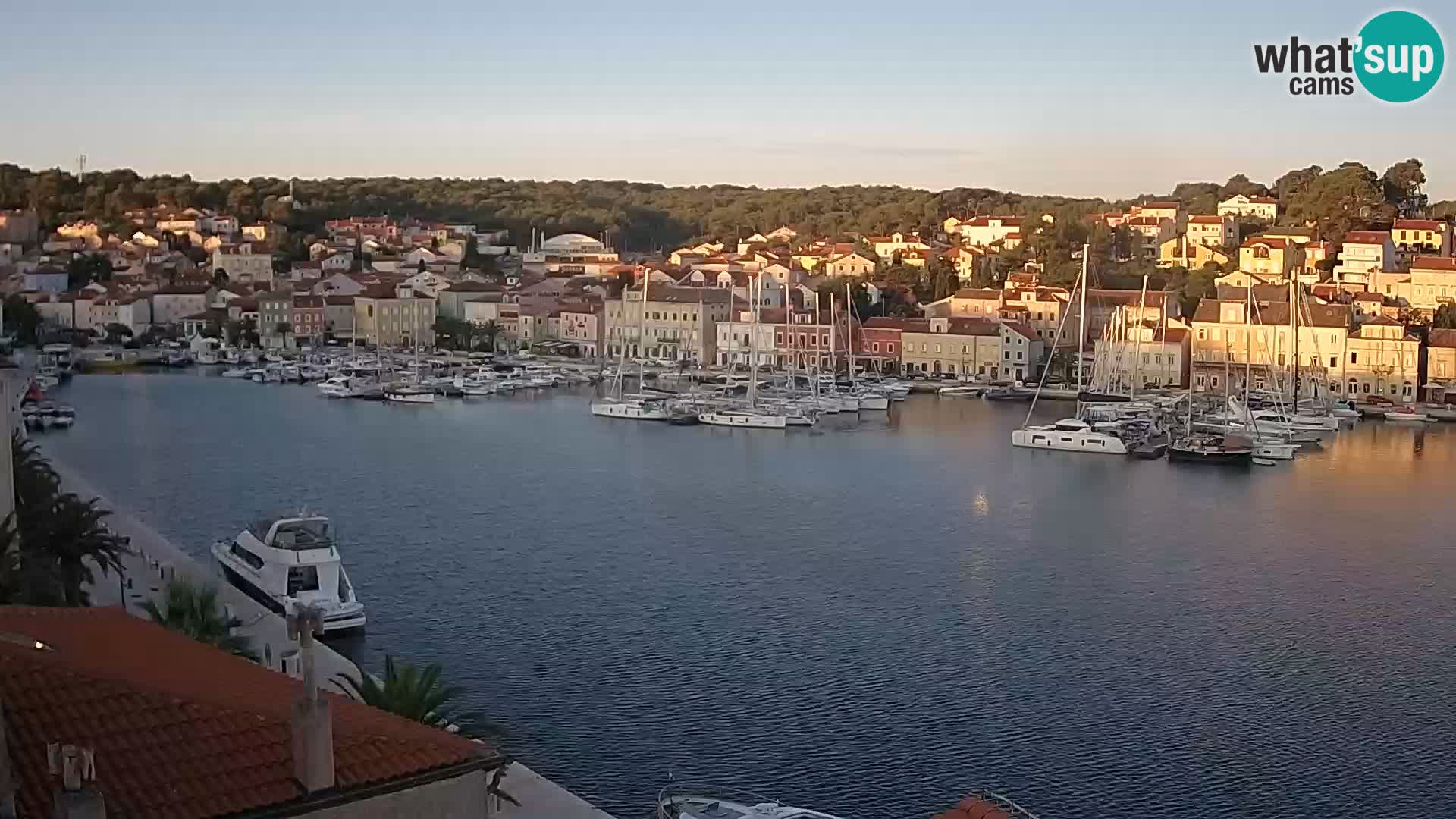 Webkamera Mali Lošinj Riva Lošinjskih kapetana