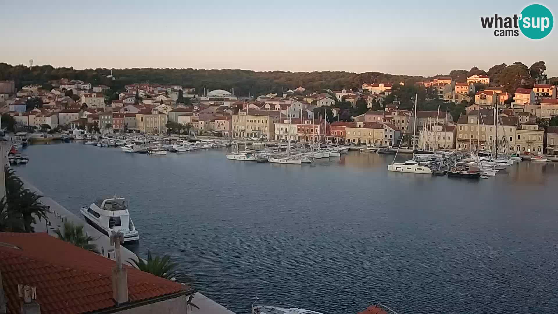 Webkamera Mali Lošinj Riva Lošinjskih kapetana