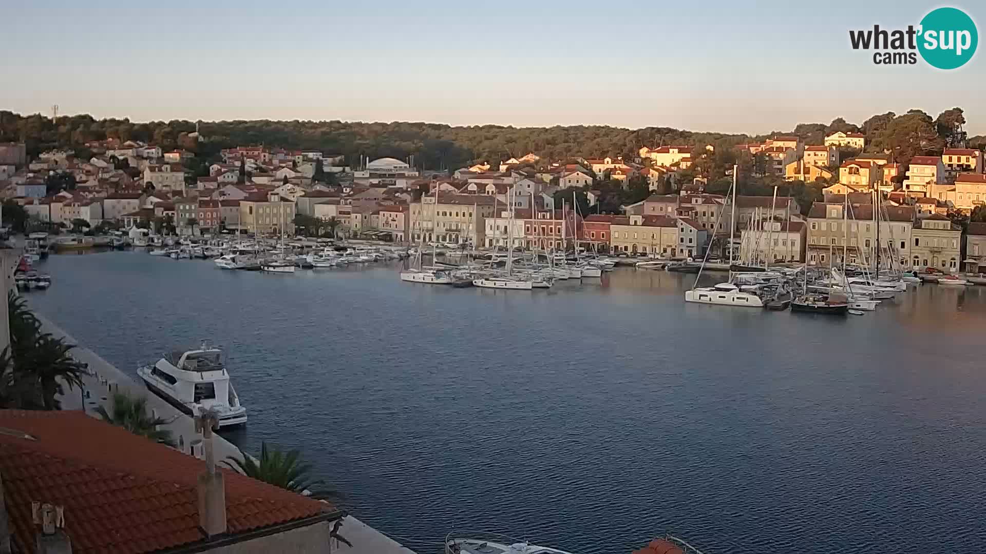 Webkamera Mali Lošinj Riva Lošinjskih kapetana