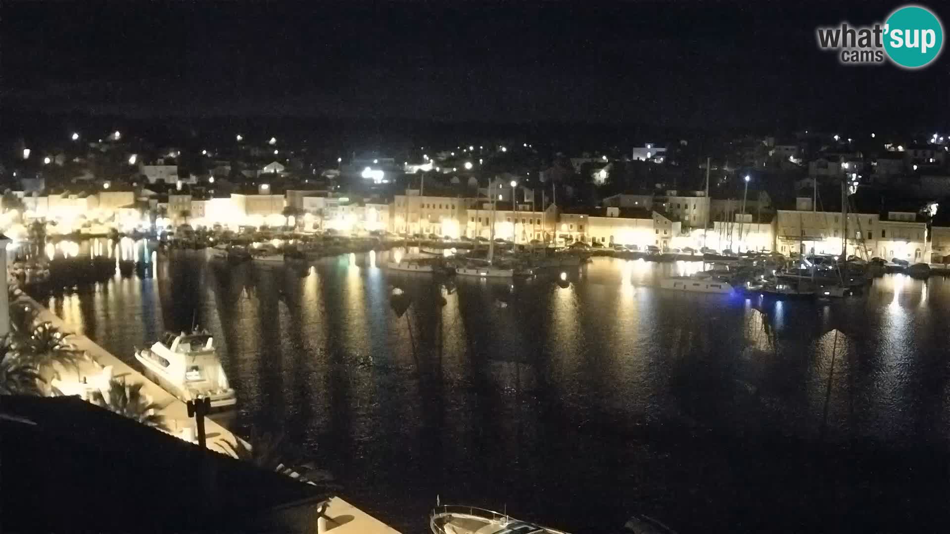 Spletna kamera Mali Lošinj Riva Lošinjskih kapitanov