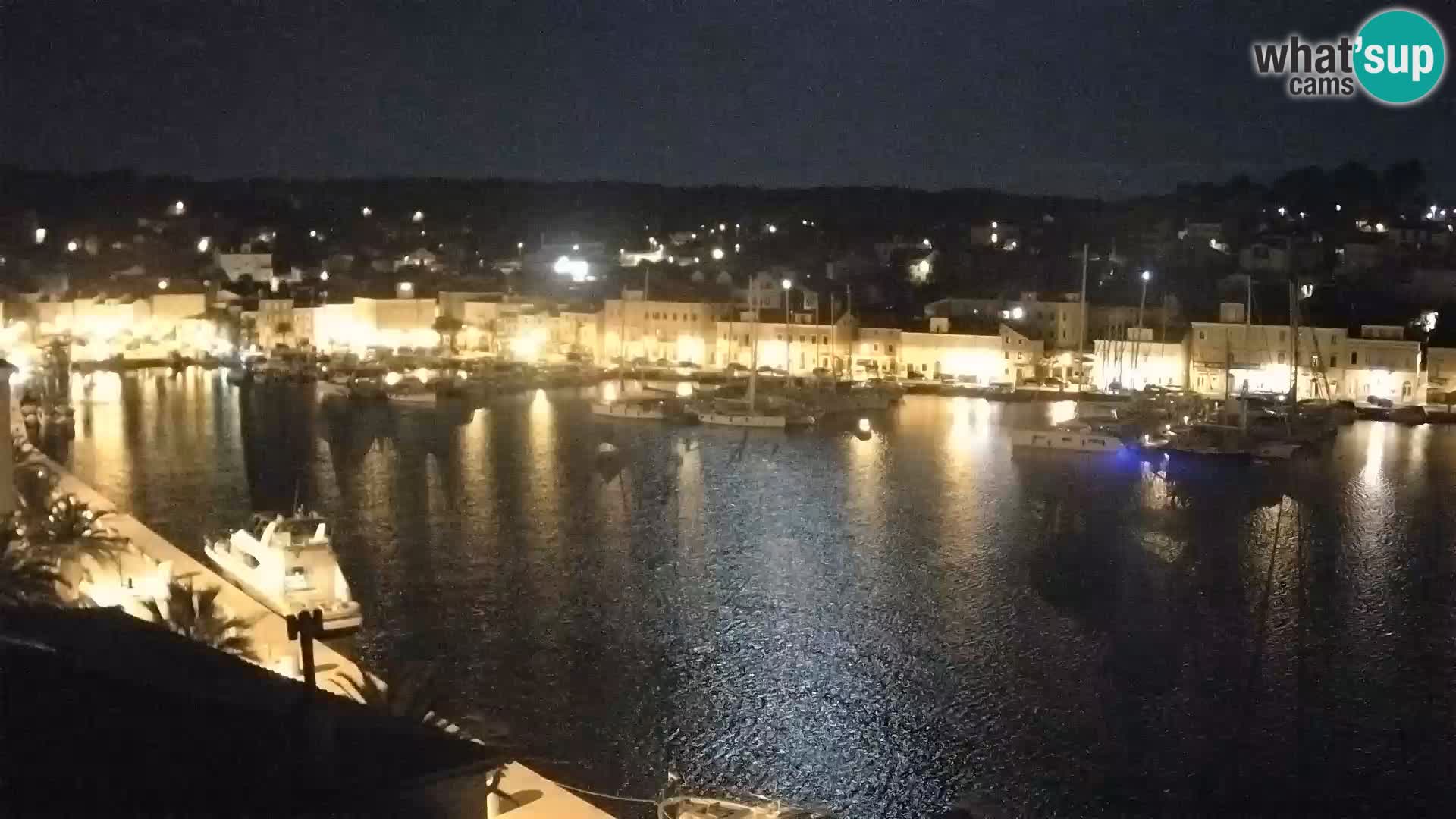 Spletna kamera Mali Lošinj Riva Lošinjskih kapitanov