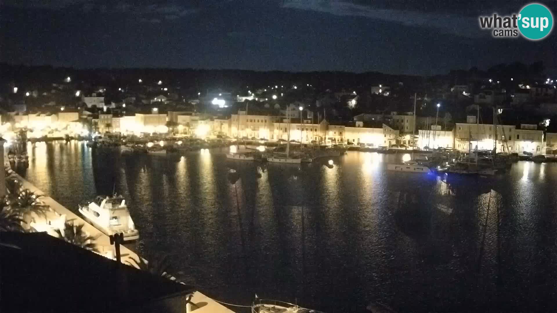 Spletna kamera Mali Lošinj Riva Lošinjskih kapitanov