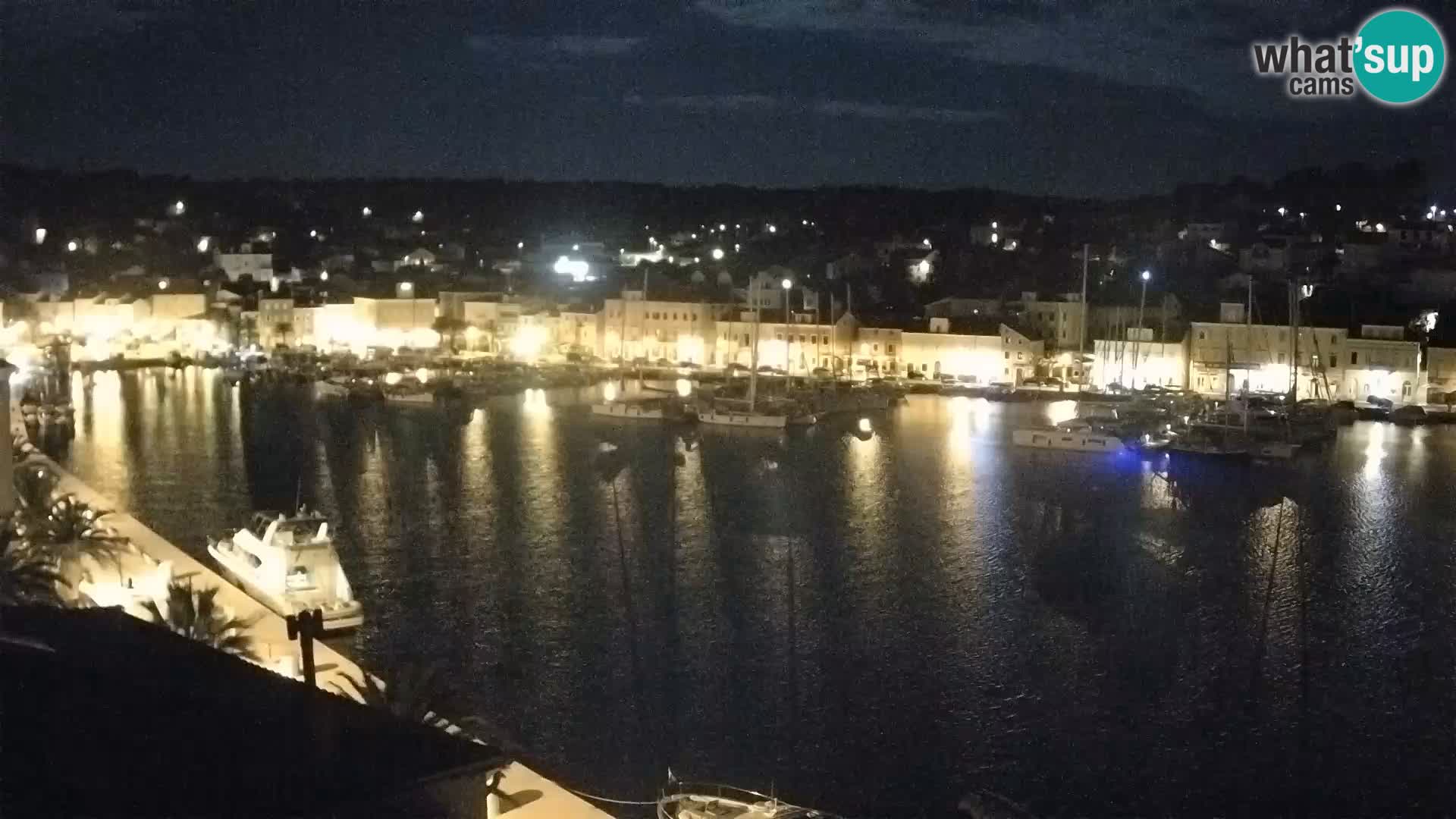 Spletna kamera Mali Lošinj Riva Lošinjskih kapitanov