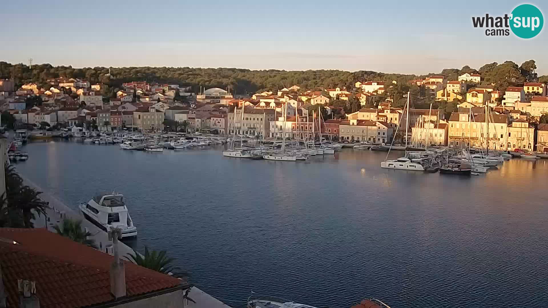 Webkamera Mali Lošinj Riva Lošinjskih kapetana