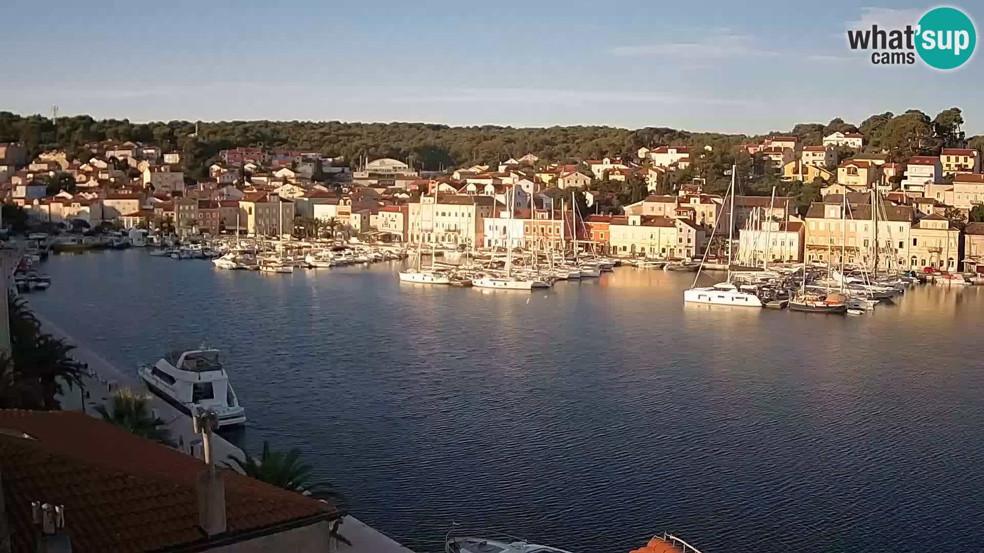 Webcam Mali Lošinj Riva Lošinjskih kapetana