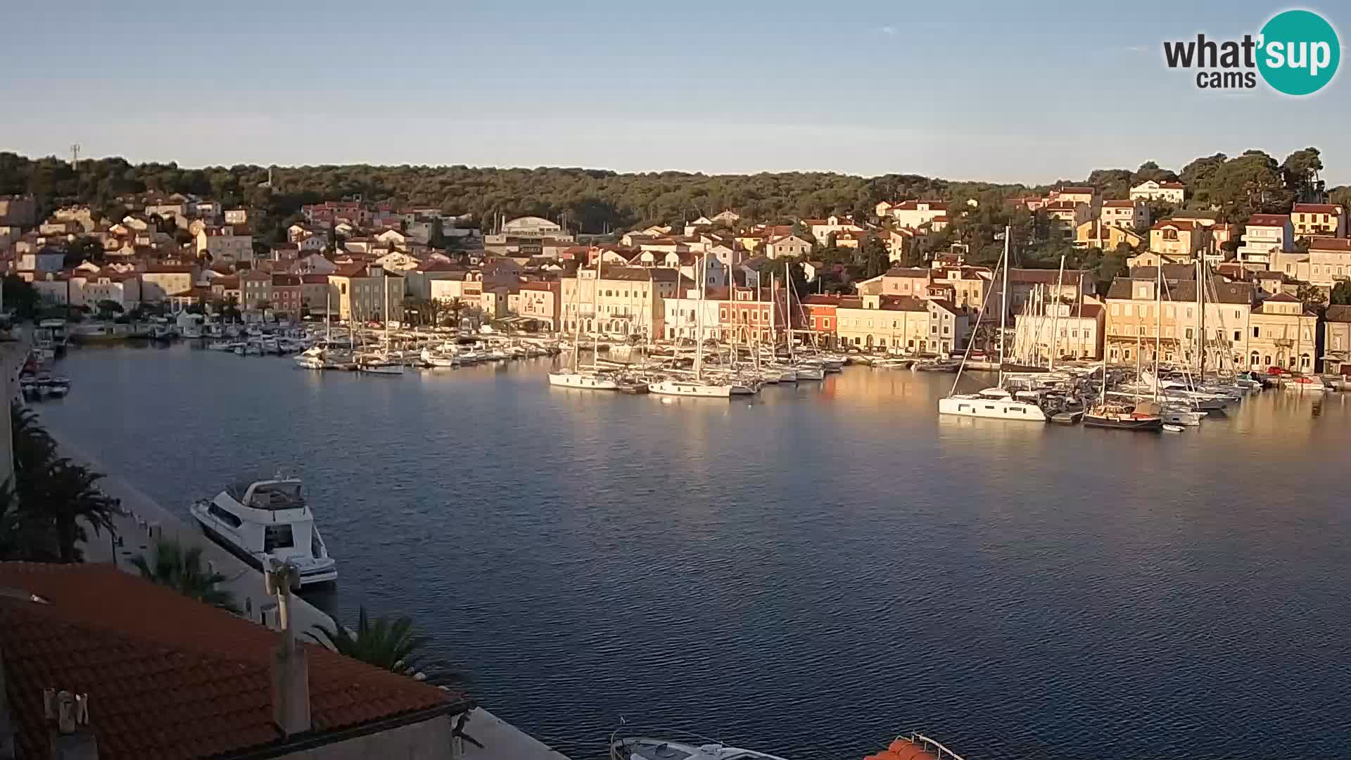 Webcam Live – Mali Lošinj – Riva Lošinjskih kapetana
