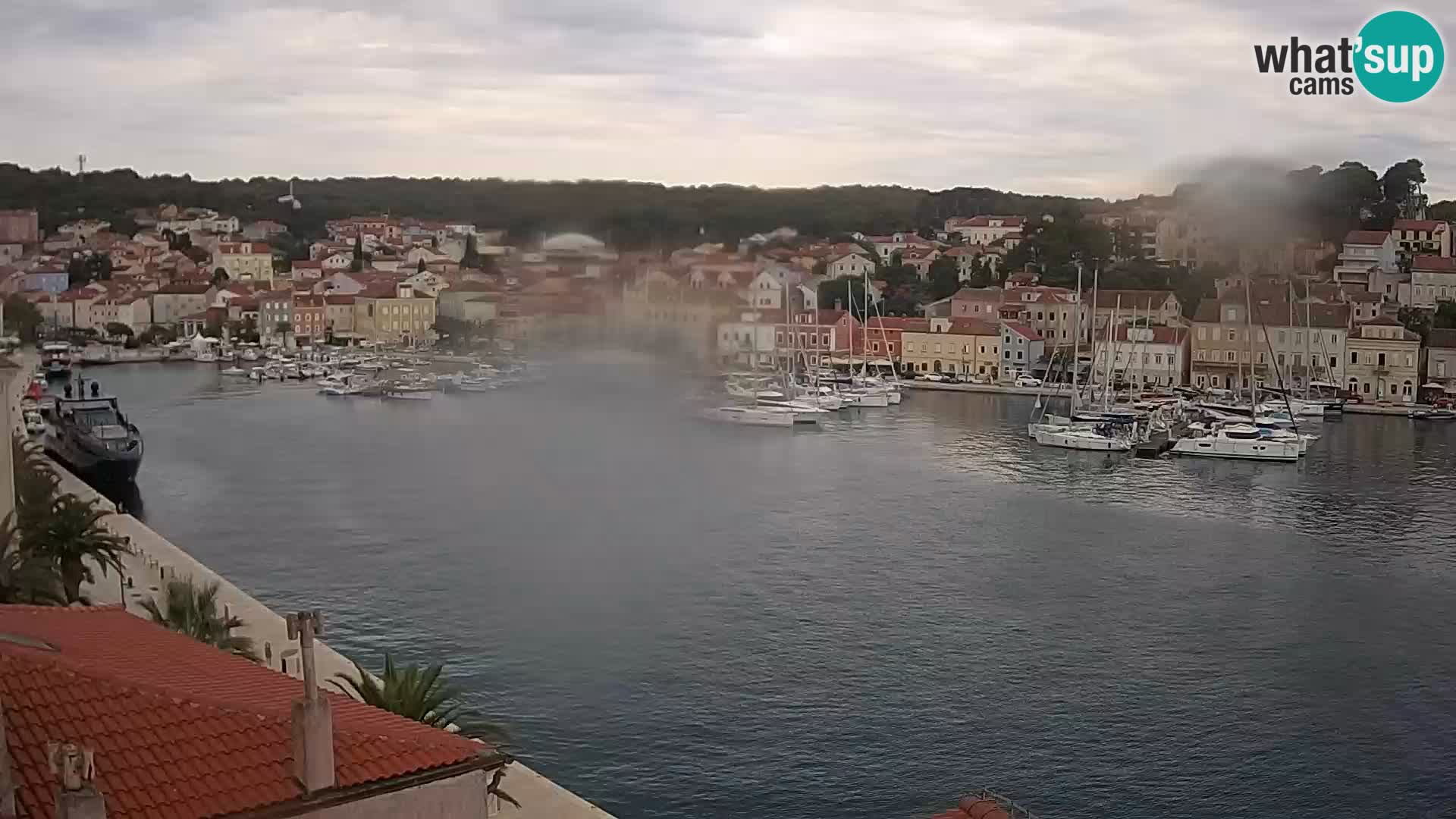 Webcam live – Lussinpiccolo – Riva dei capitani di Lussinpiccolo