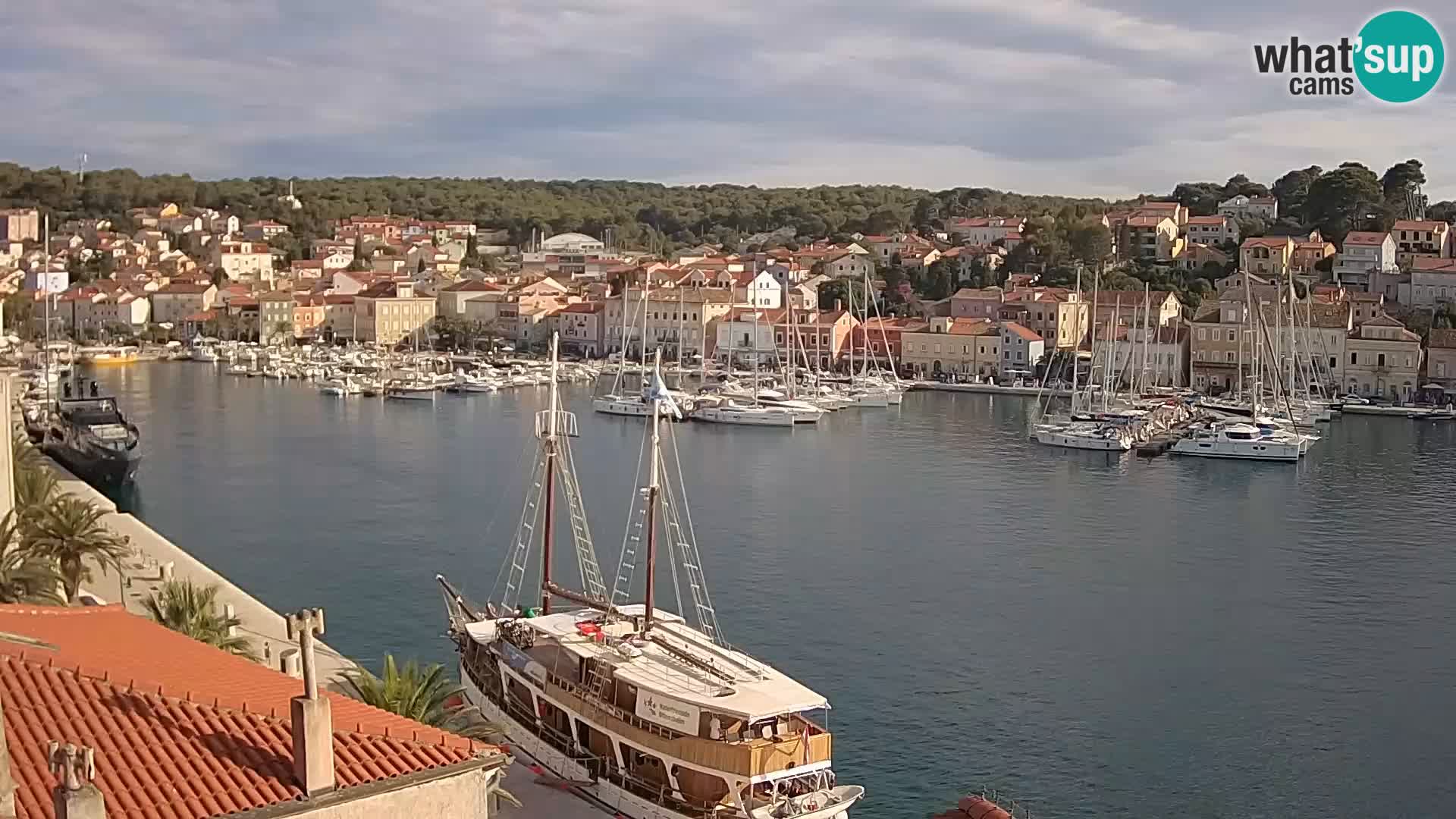 Webcam live – Lussinpiccolo – Riva dei capitani di Lussinpiccolo