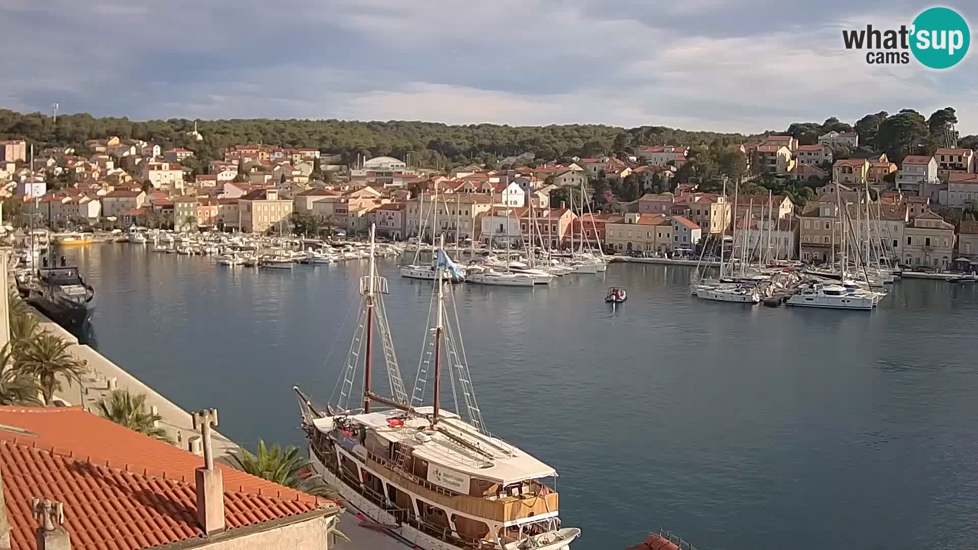 Webcam Live – Mali Lošinj – Riva Lošinjskih kapetana