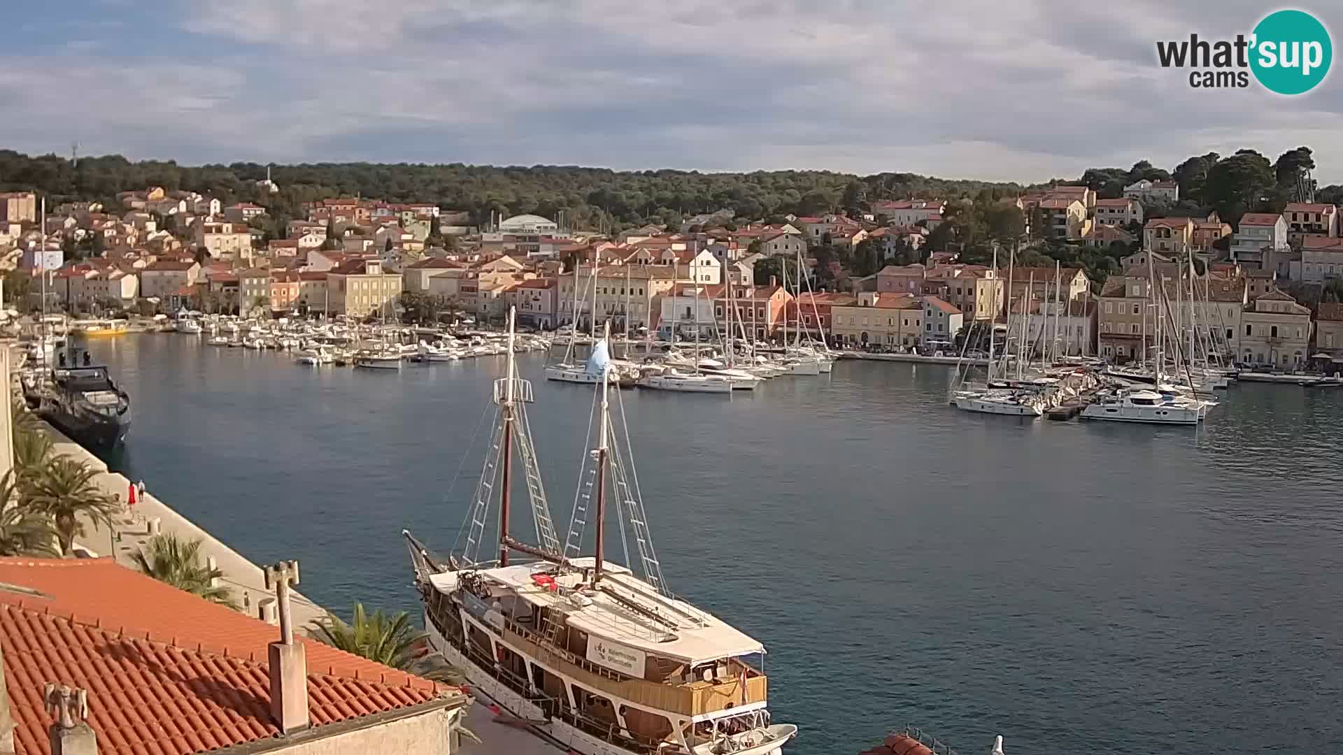Webcam Live – Mali Lošinj – Riva Lošinjskih kapetana