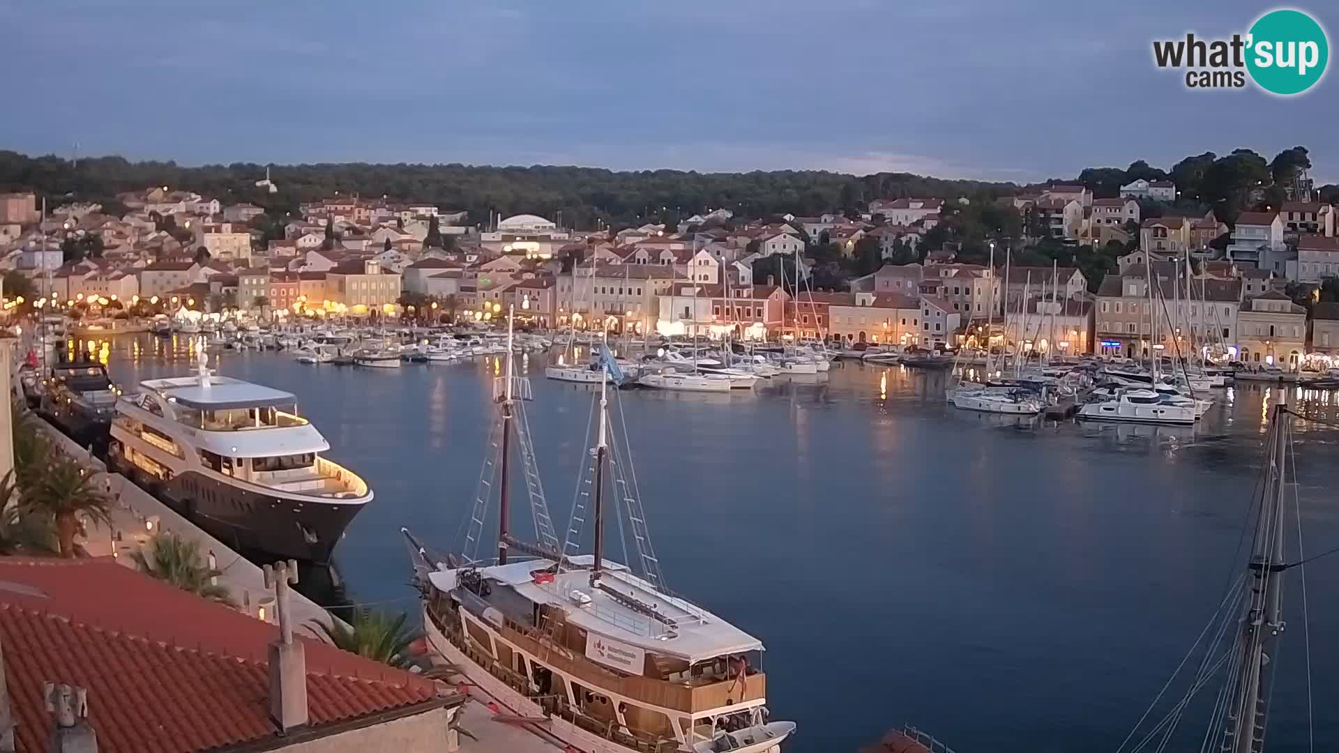 Webkamera Mali Lošinj Riva Lošinjskih kapetana