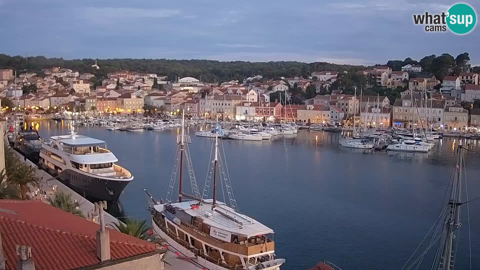 Webcam live – Lussinpiccolo – Riva dei capitani di Lussinpiccolo