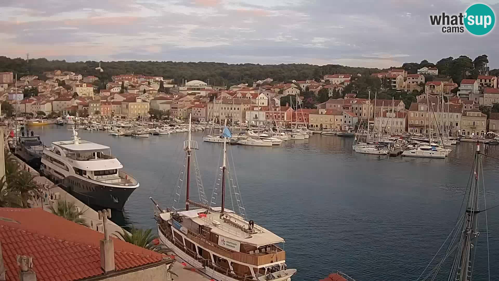 Webcam Live – Mali Lošinj – Riva Lošinjskih kapetana