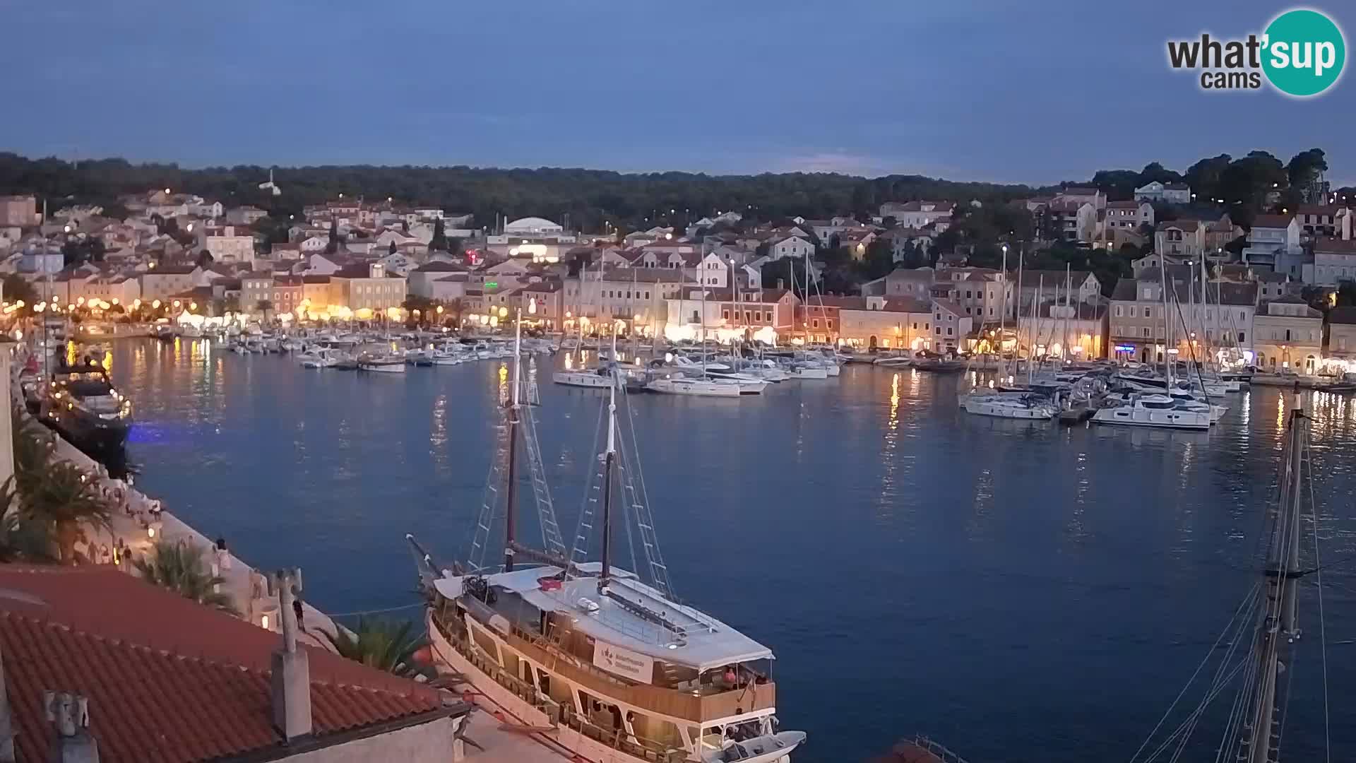 Webcam Mali Lošinj Riva Lošinjskih kapetana
