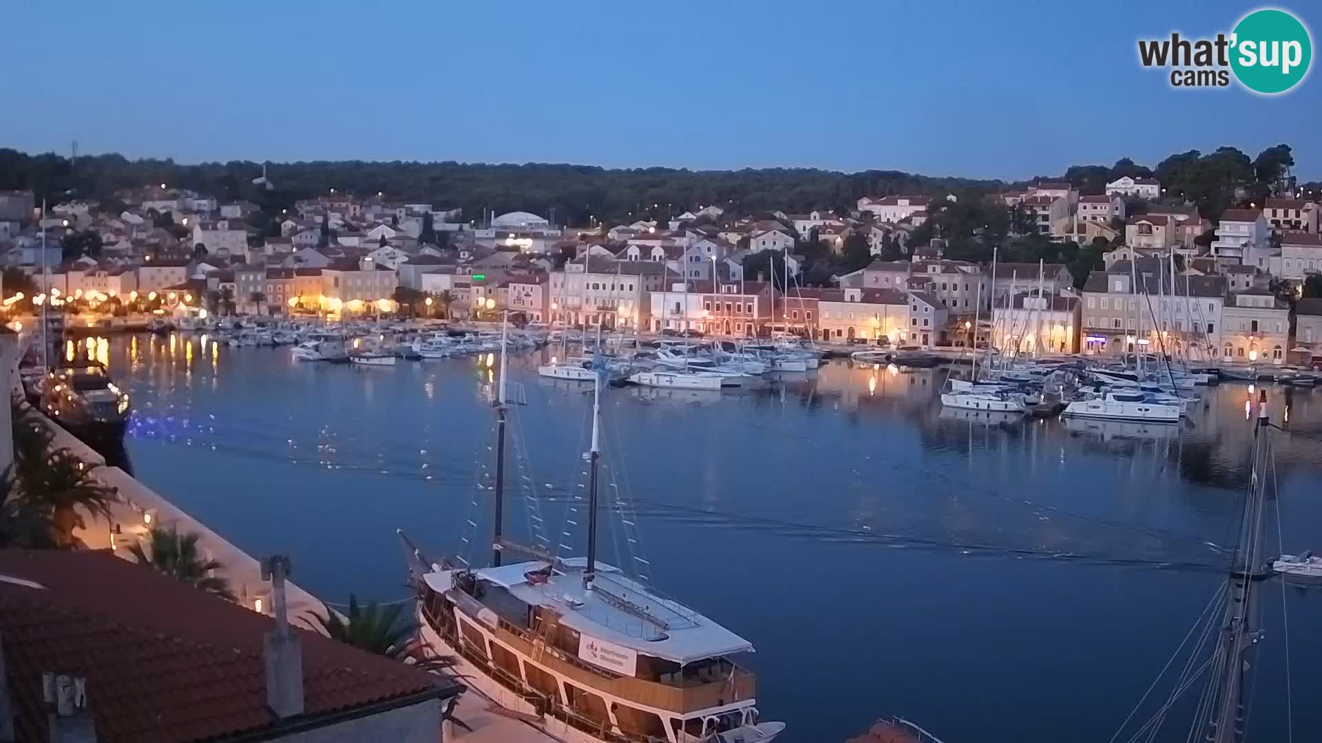 Webkamera Mali Lošinj Riva Lošinjskih kapetana