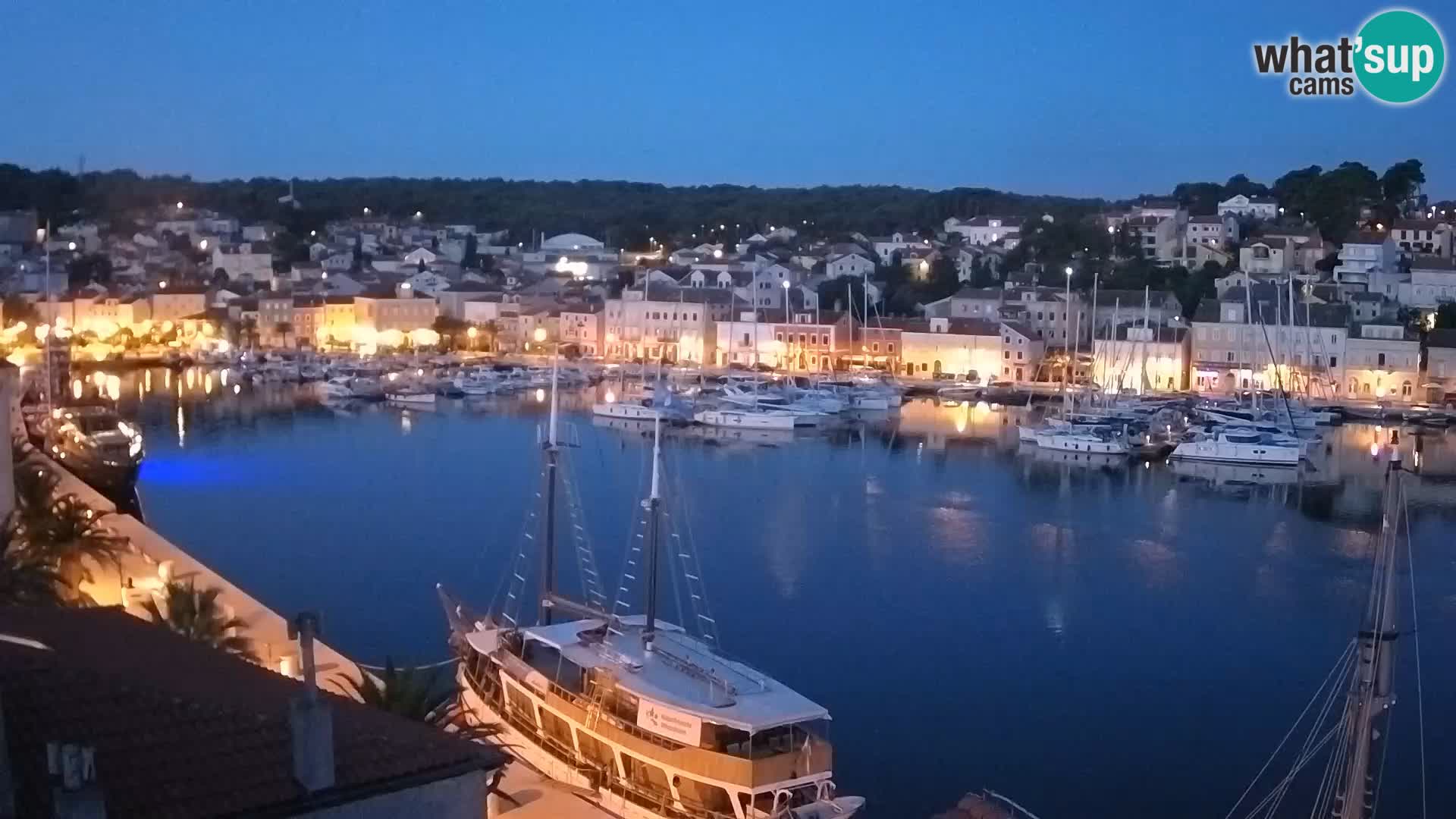 Webcam Mali Lošinj Riva Lošinjskih kapetana
