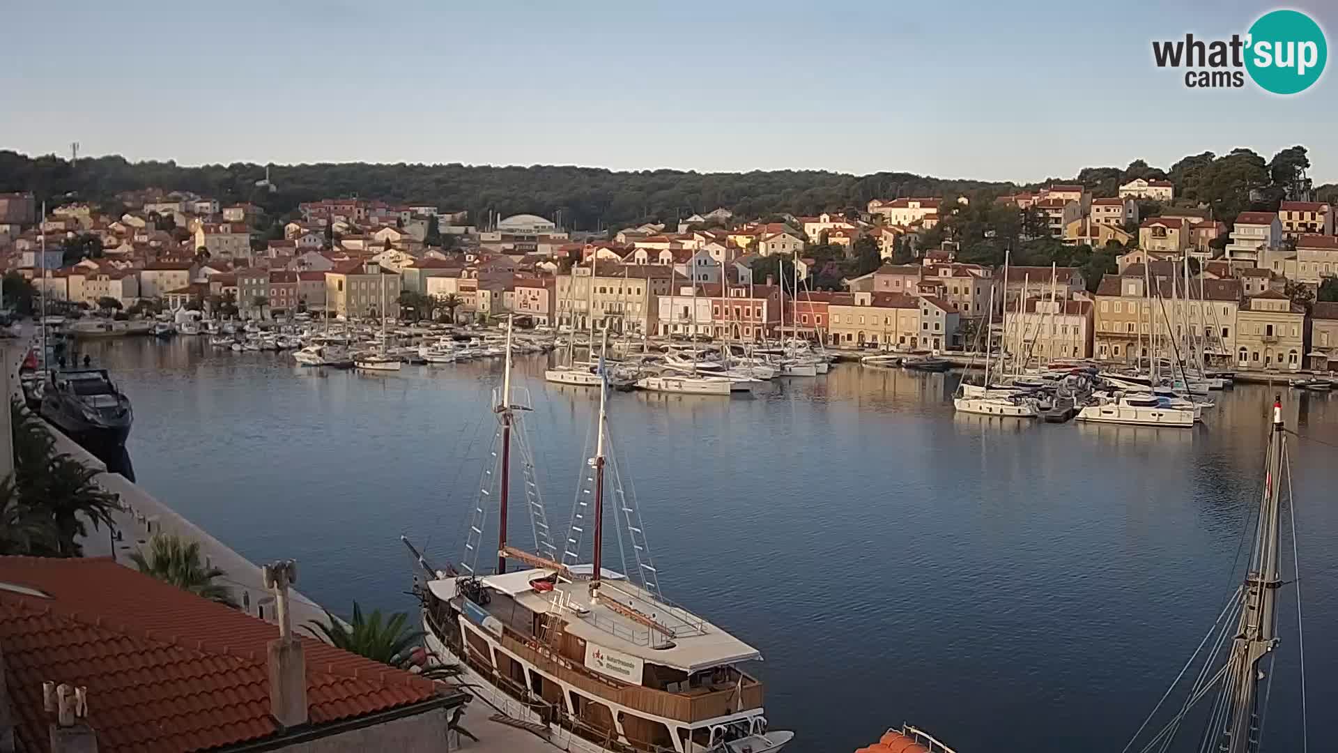 Webcam live – Lussinpiccolo – Riva dei capitani di Lussinpiccolo