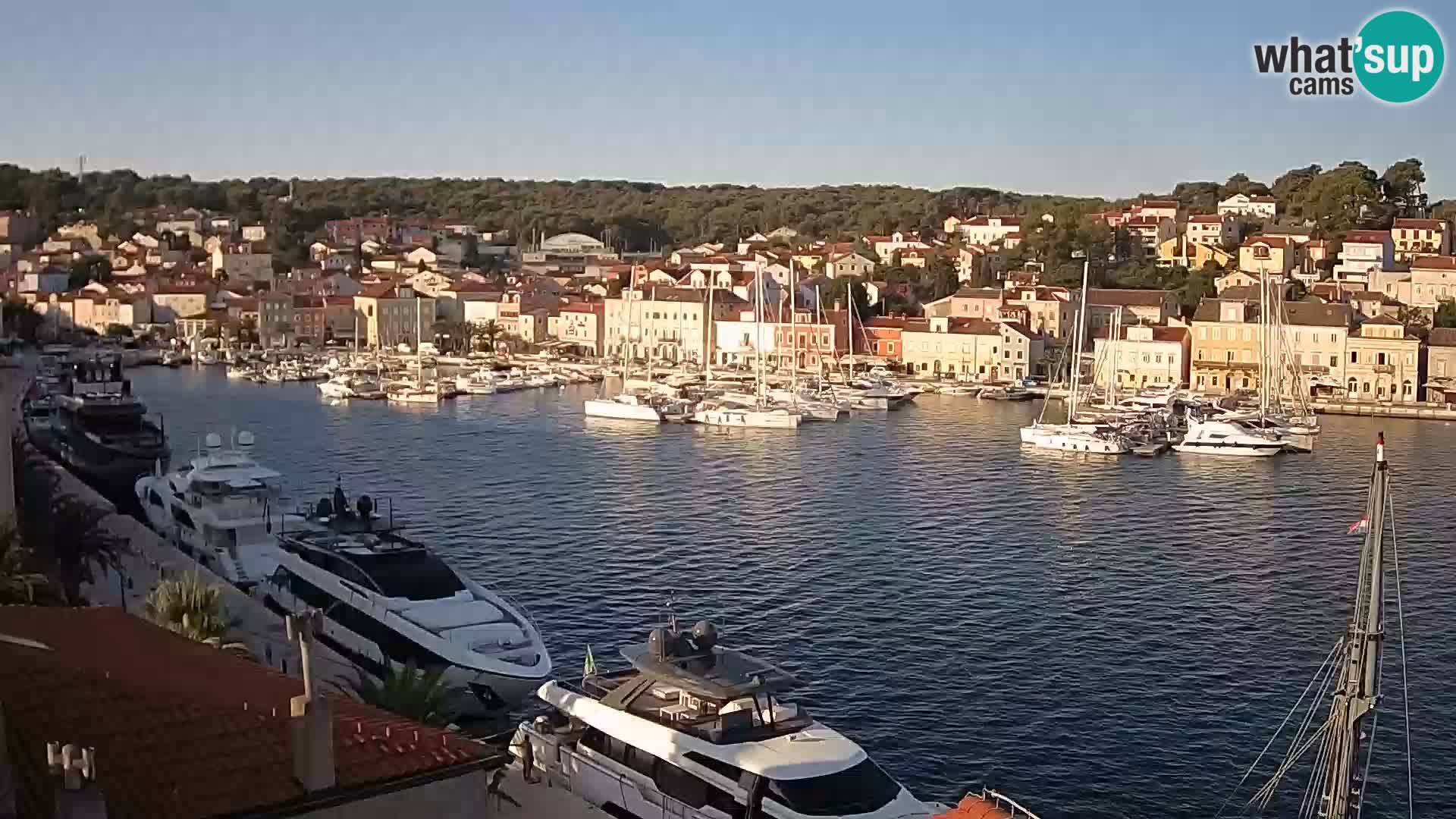 Webcam Live Mali Lošinj – Riva Lošinjskih kapetana