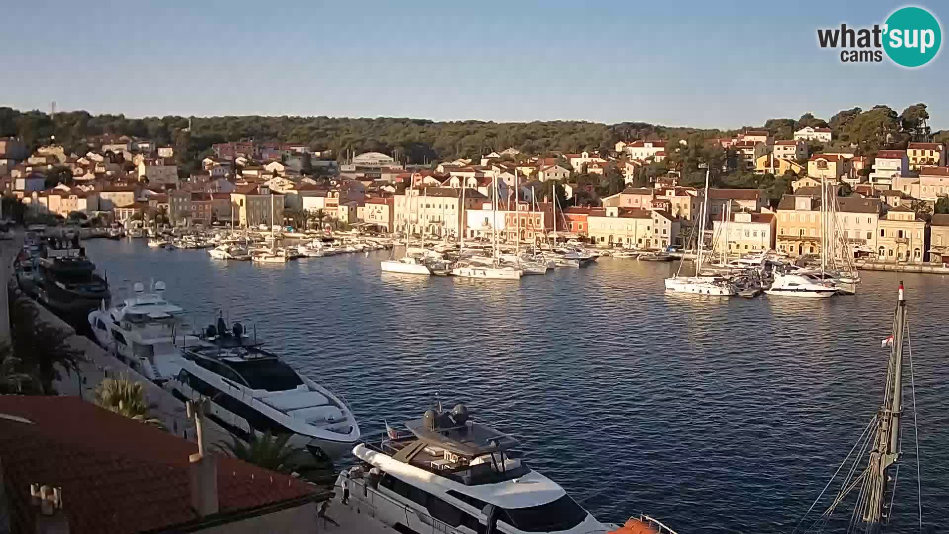 Webcam Live – Mali Lošinj – Riva Lošinjskih kapetana