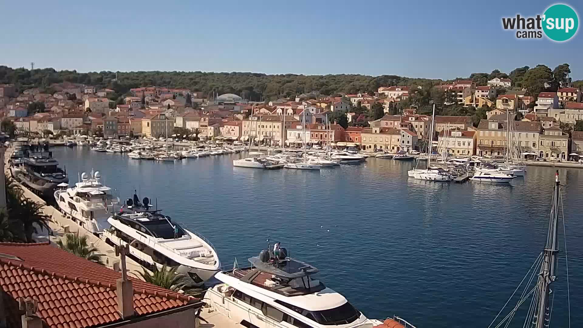 Webcam live – Lussinpiccolo – Riva dei capitani di Lussinpiccolo