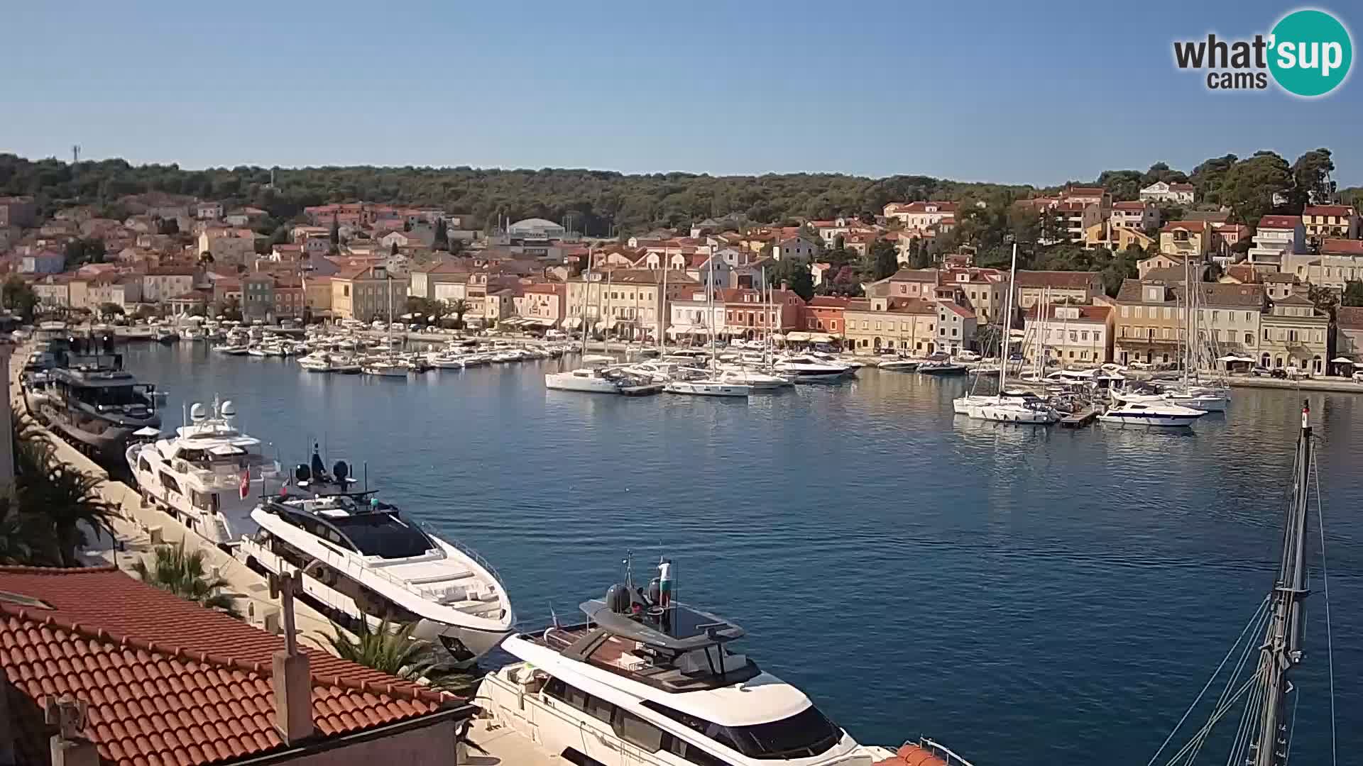 Webcam live – Lussinpiccolo – Riva dei capitani di Lussinpiccolo