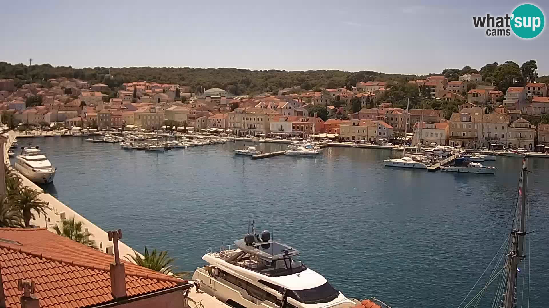 Webkamera Mali Lošinj Riva Lošinjskih kapetana
