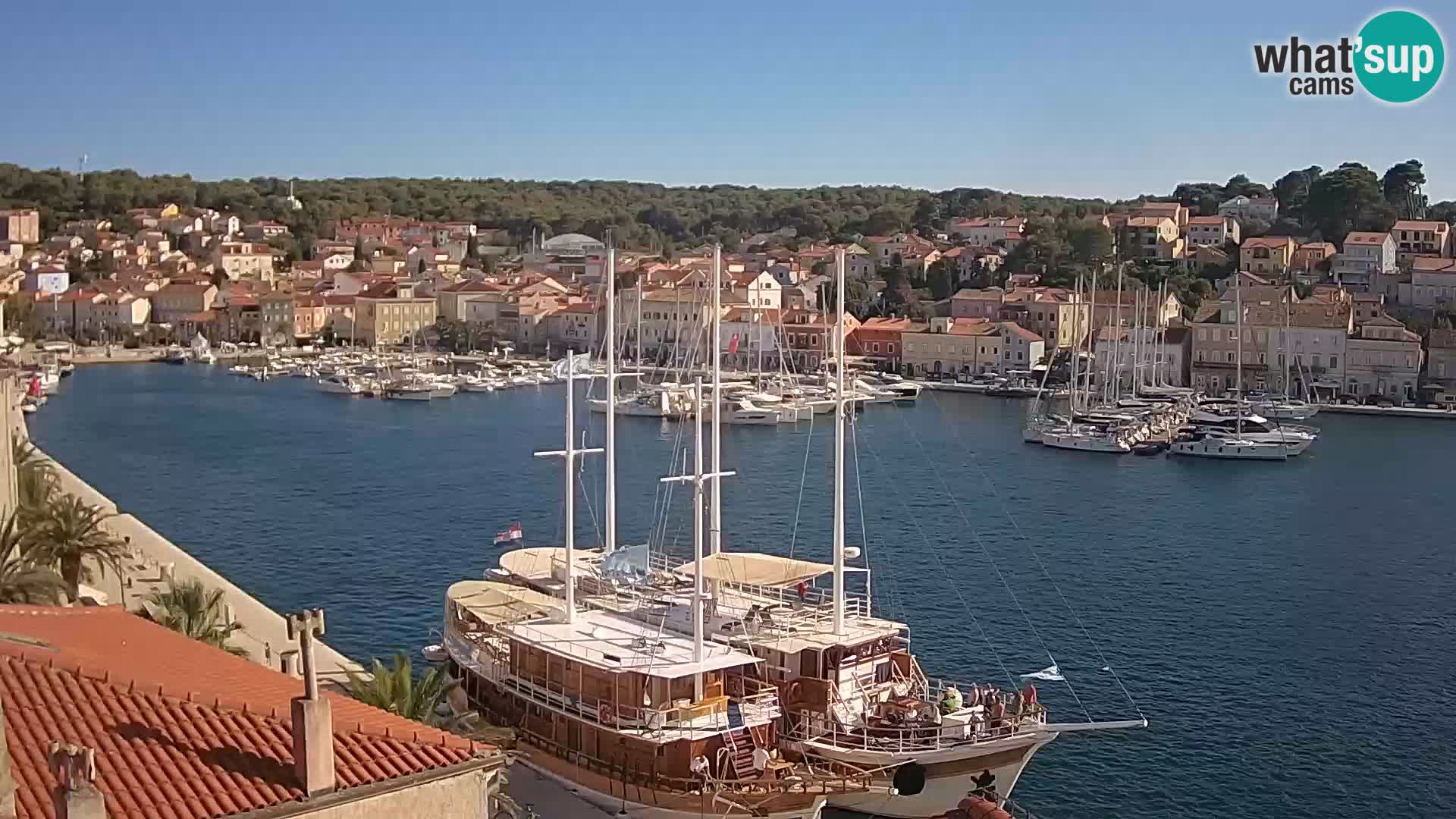 Webcam Mali Lošinj Riva Lošinjskih kapetana