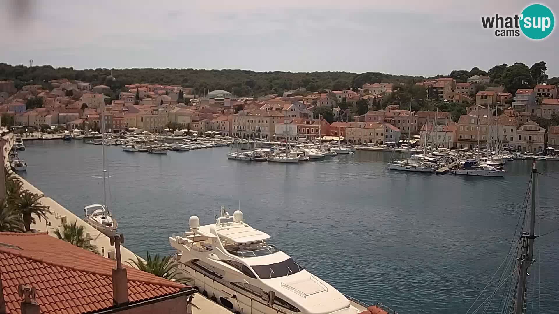 Webkamera Mali Lošinj Riva Lošinjskih kapetana