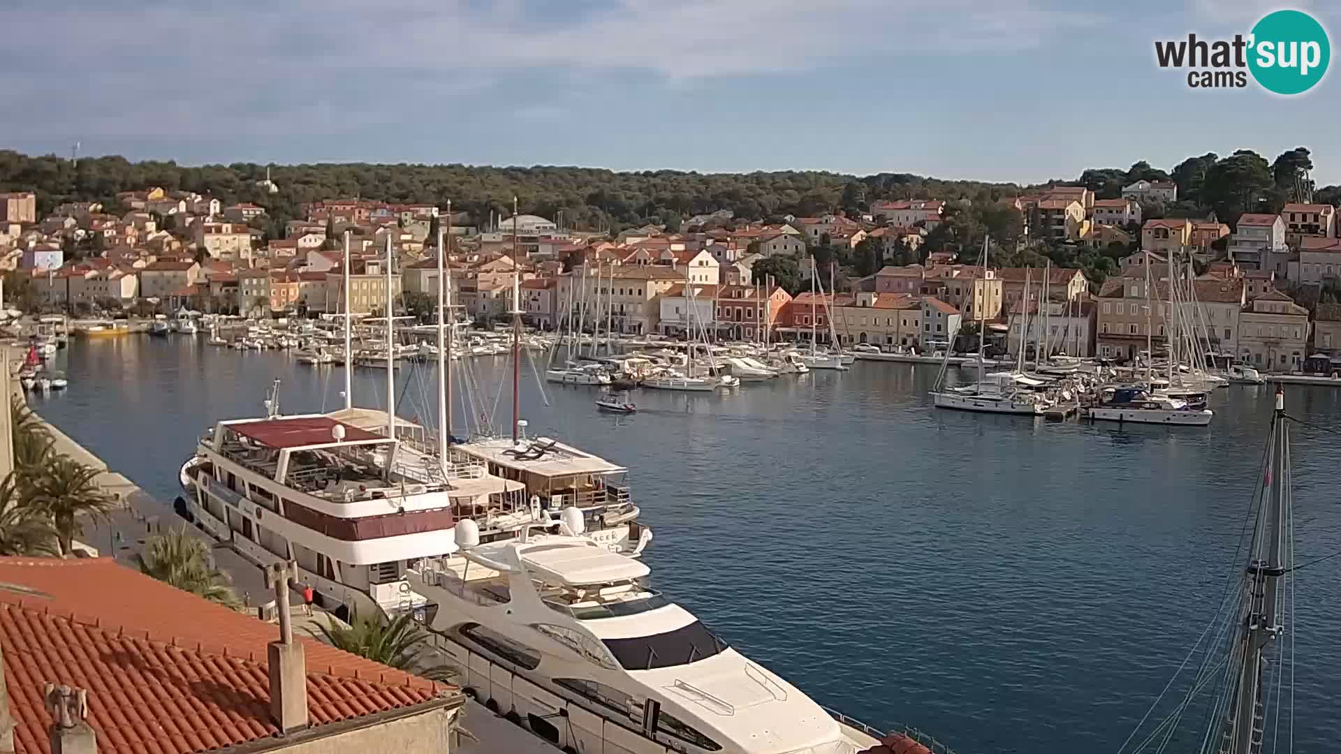 Webkamera Mali Lošinj Riva Lošinjskih kapetana