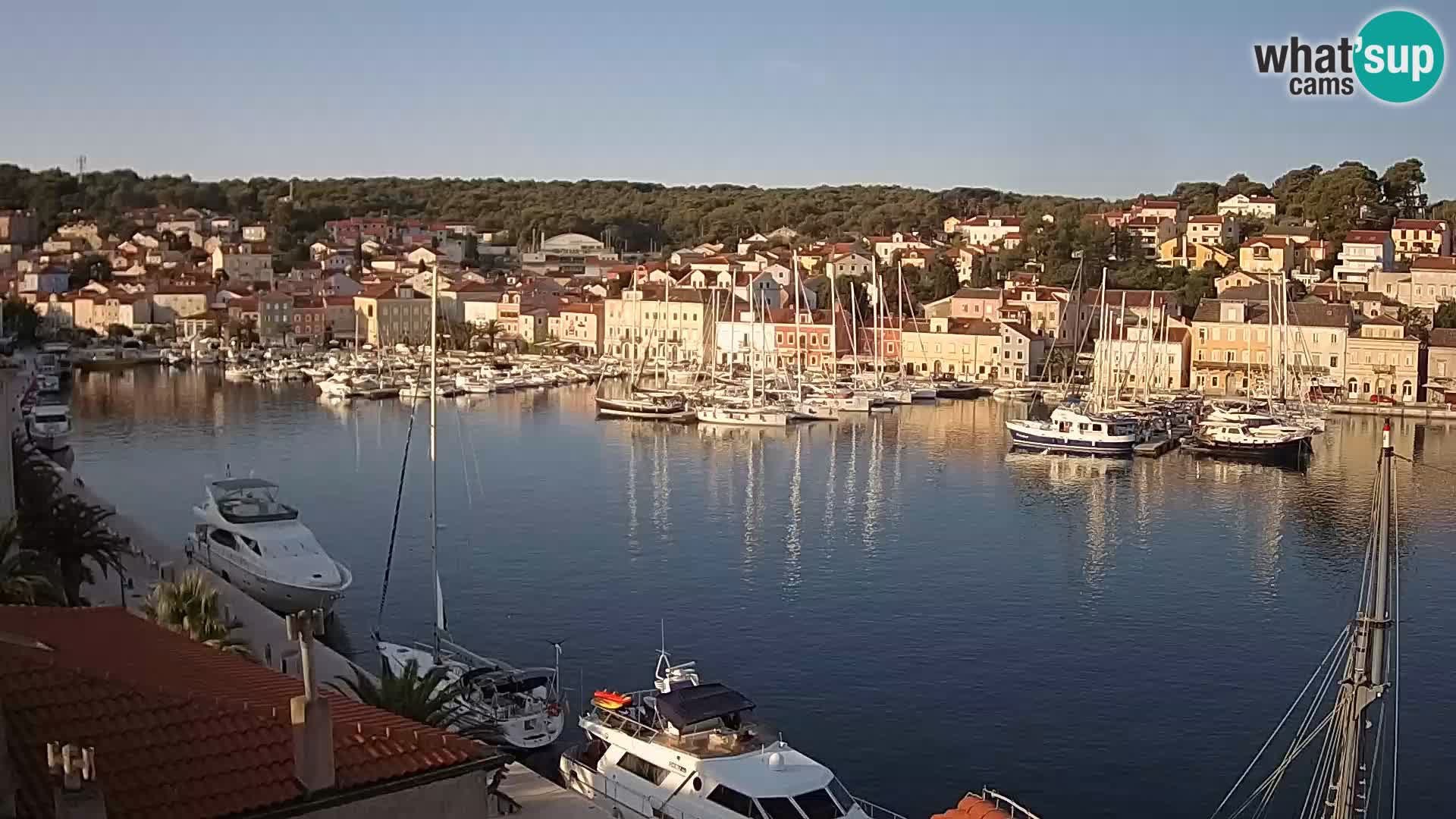 Webcam Live Mali Lošinj – Riva Lošinjskih kapetana
