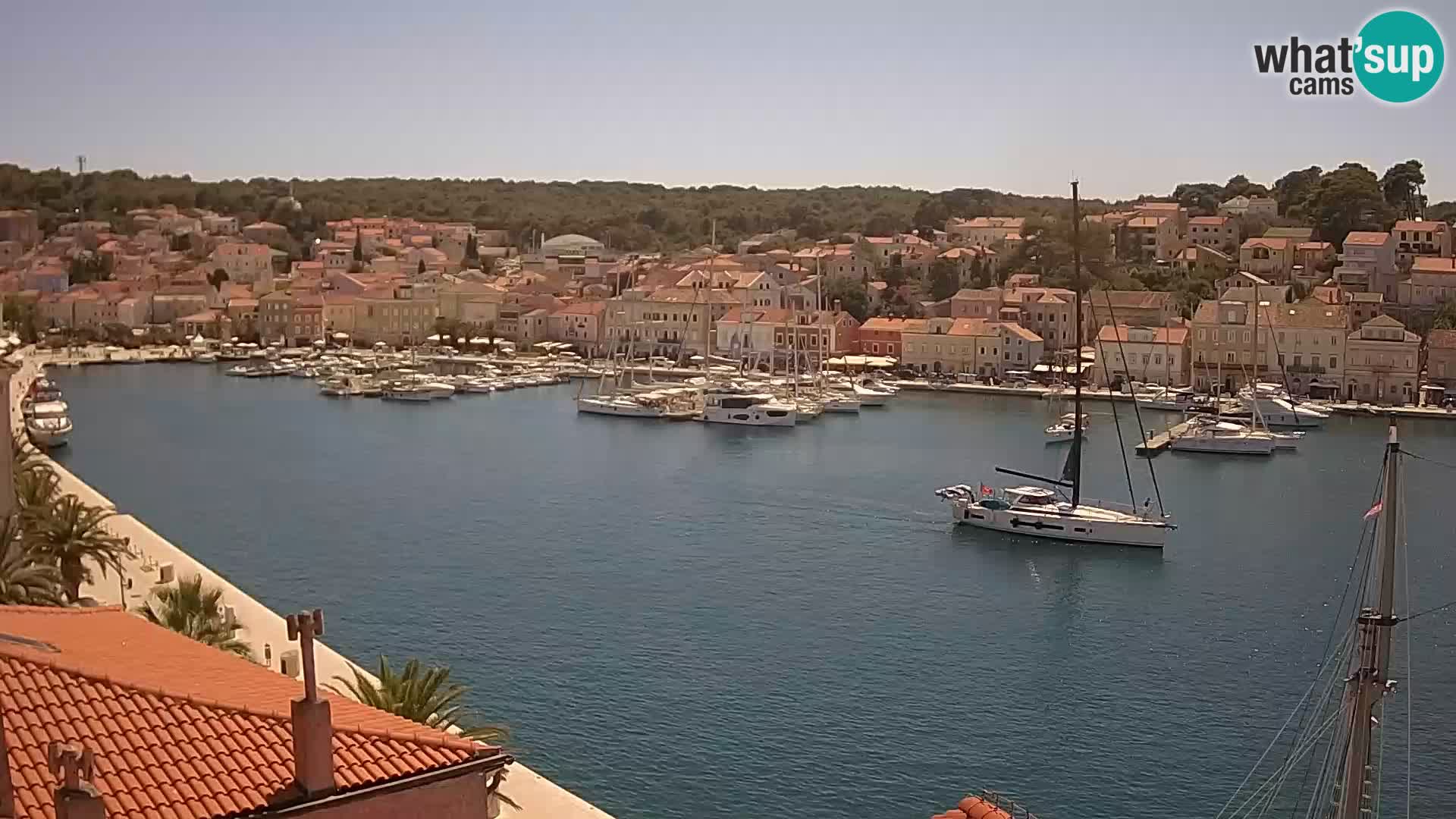 Webcam Live Mali Lošinj – Riva Lošinjskih kapetana