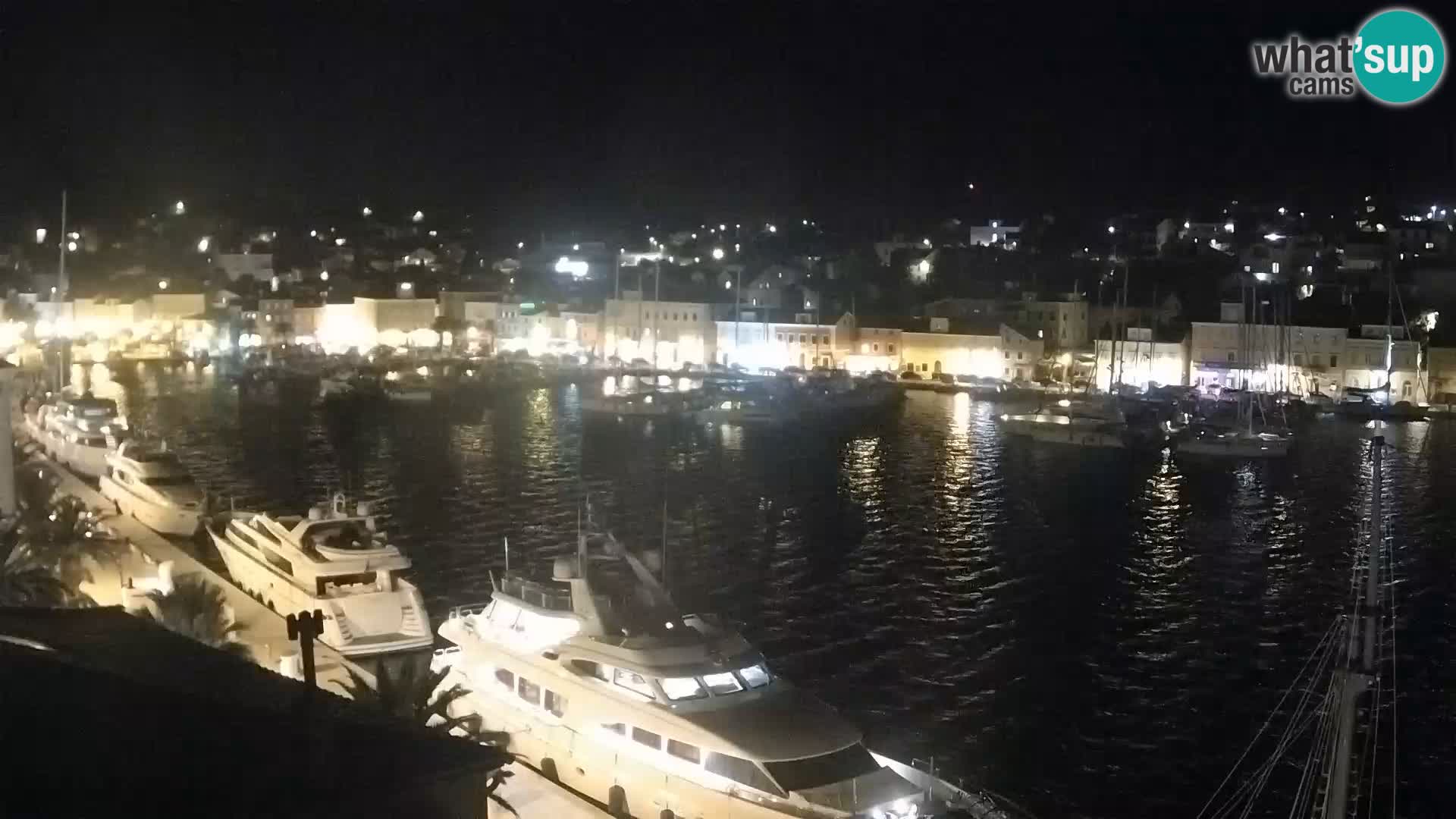 Spletna kamera Mali Lošinj Riva Lošinjskih kapitanov